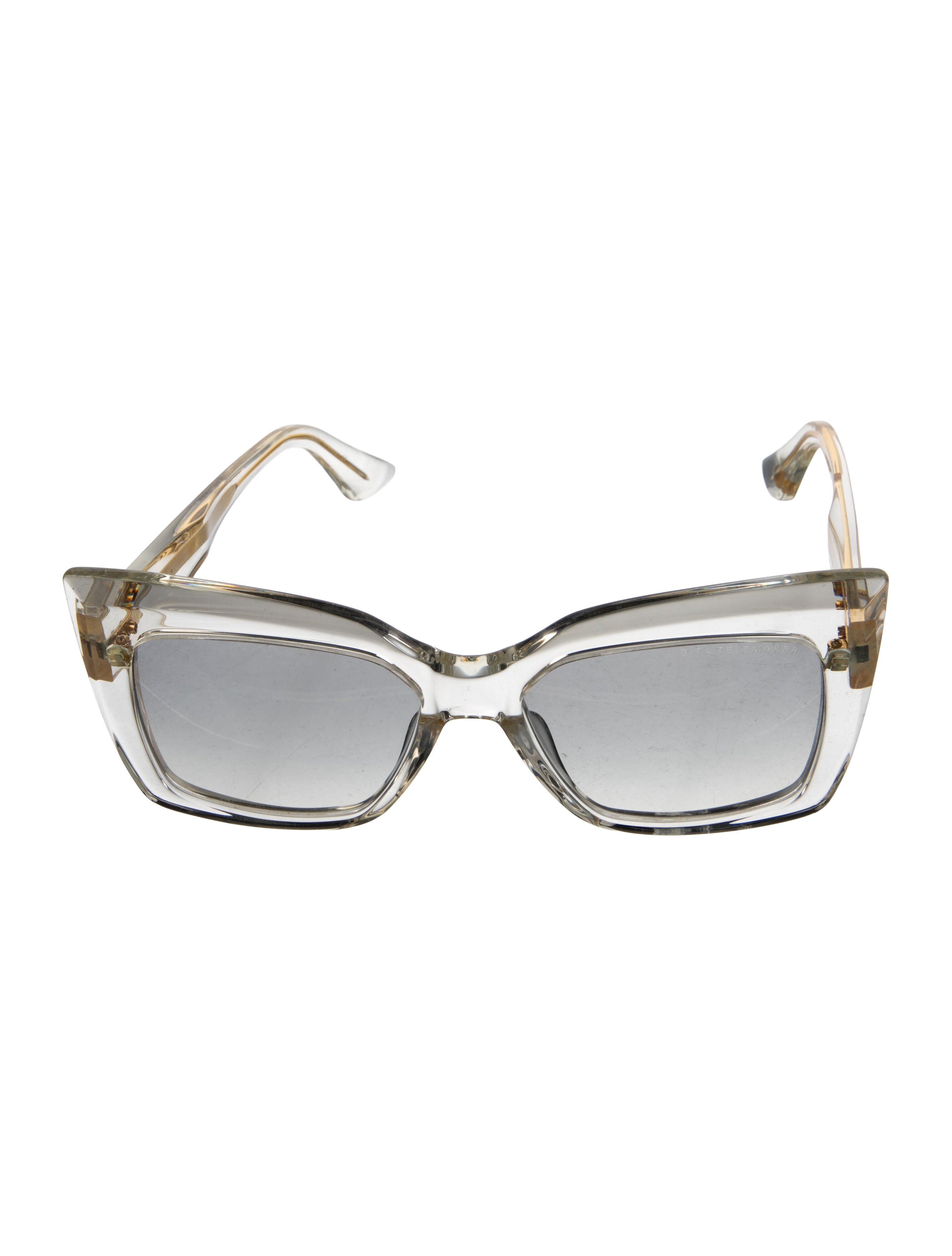 Dita Square Mirrored Sunglasses