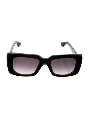 Pre-owned Dita Square Gradient Sunglasses In Black