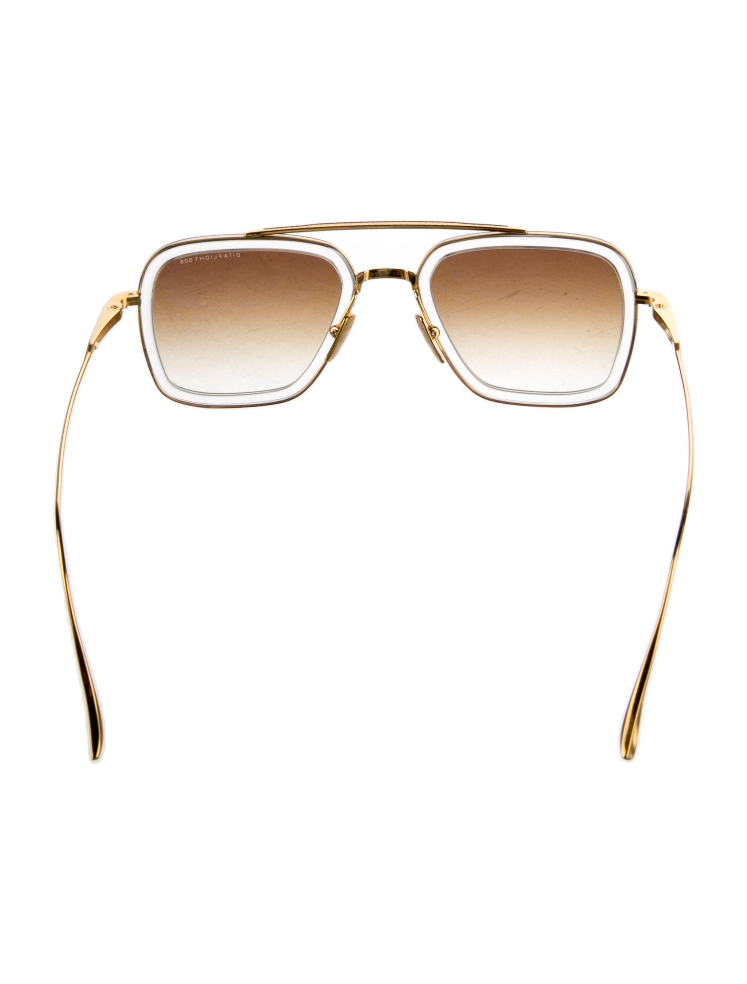 Dita Aviator Gradient Sunglasses