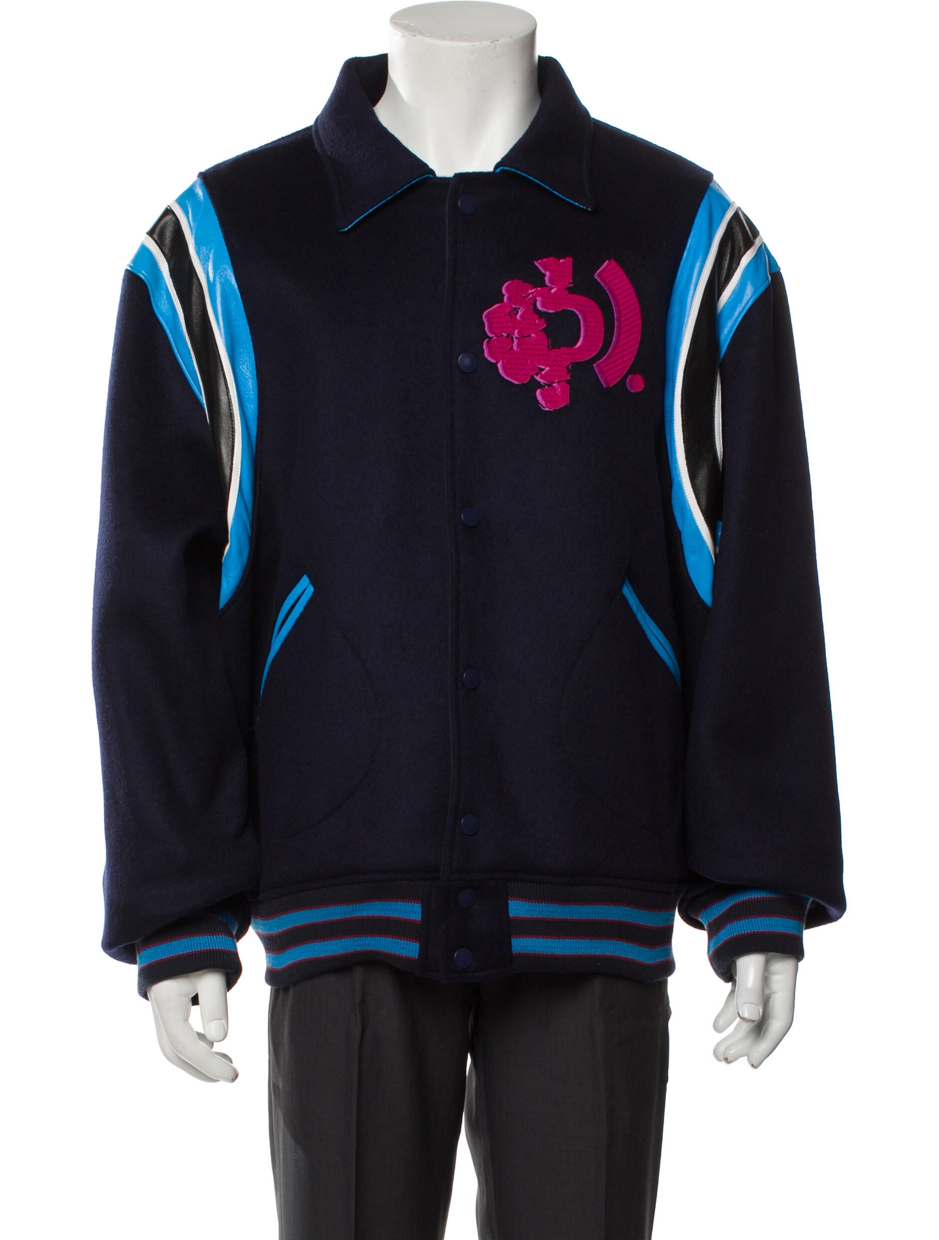 Denim Tears x Bstroy Varsity Wool Varsity Jacket