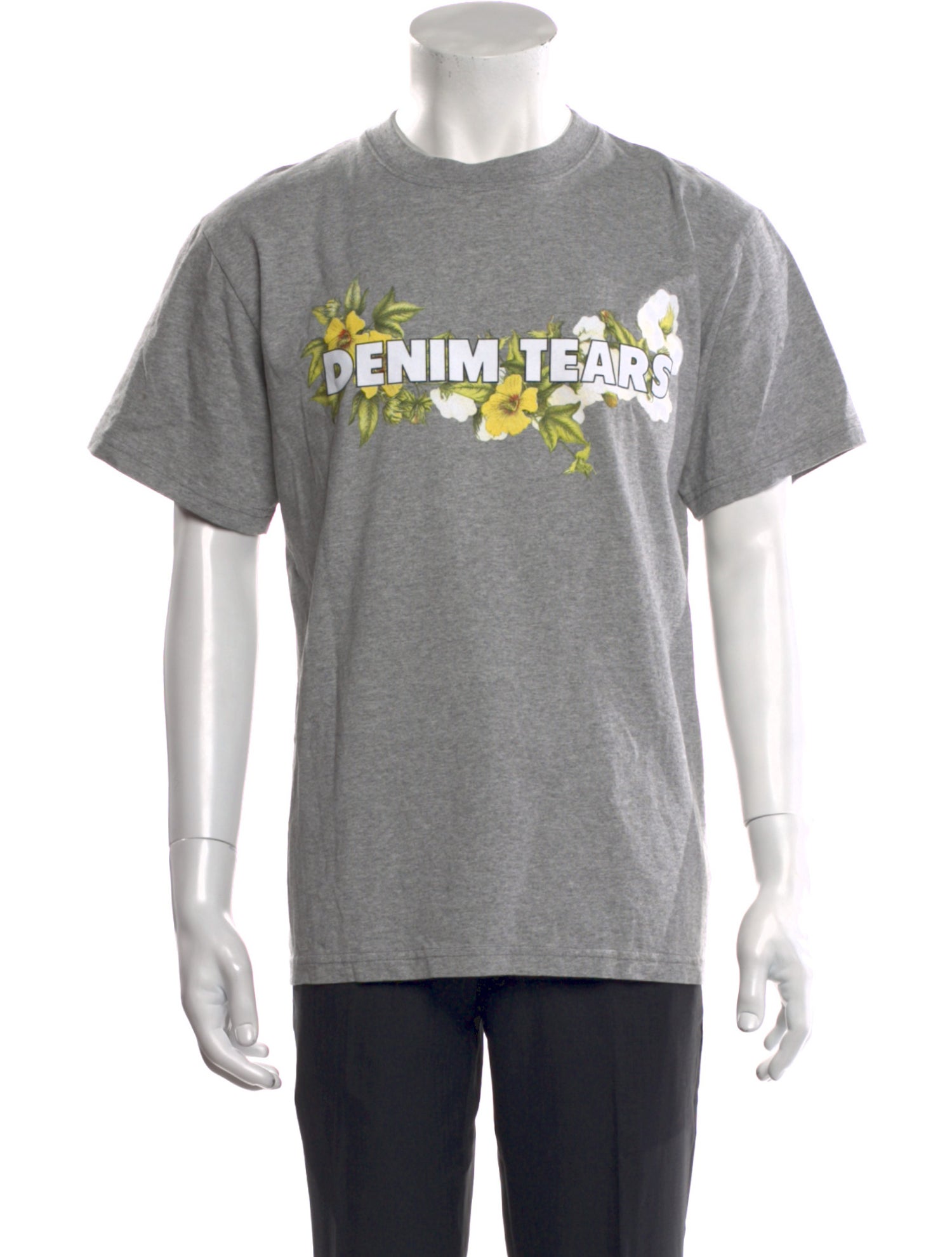 Denim Tears Graphic Print Crew Neck T-Shirt