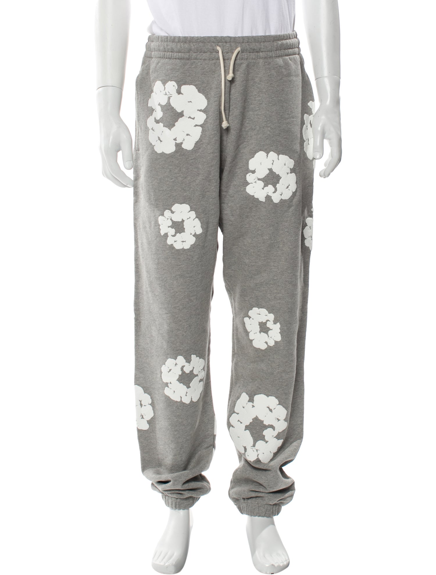 Denim Tears Cotton Wreath Printed Lounge Bottoms