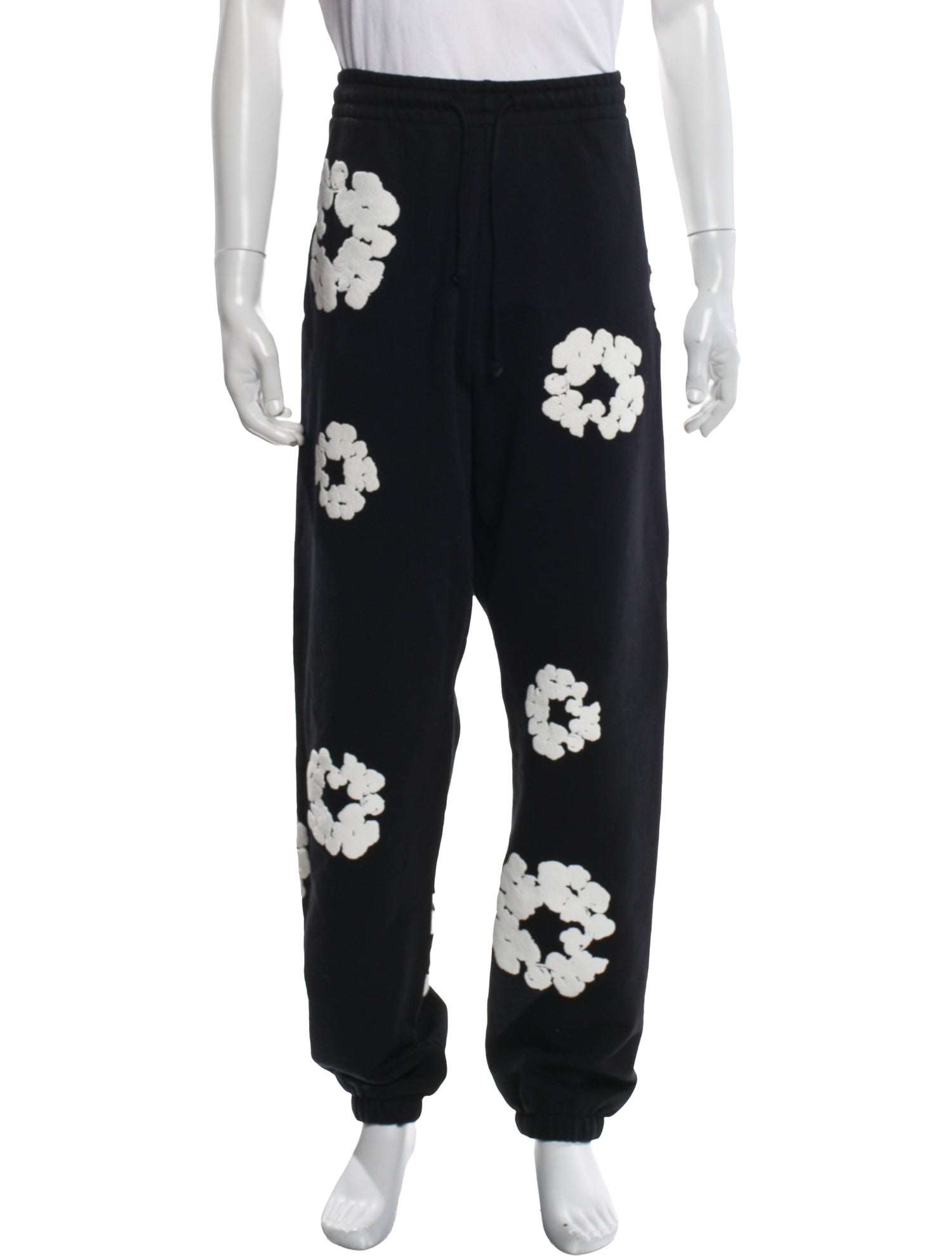 Denim Tears Cotton Wreath Printed Lounge Bottoms