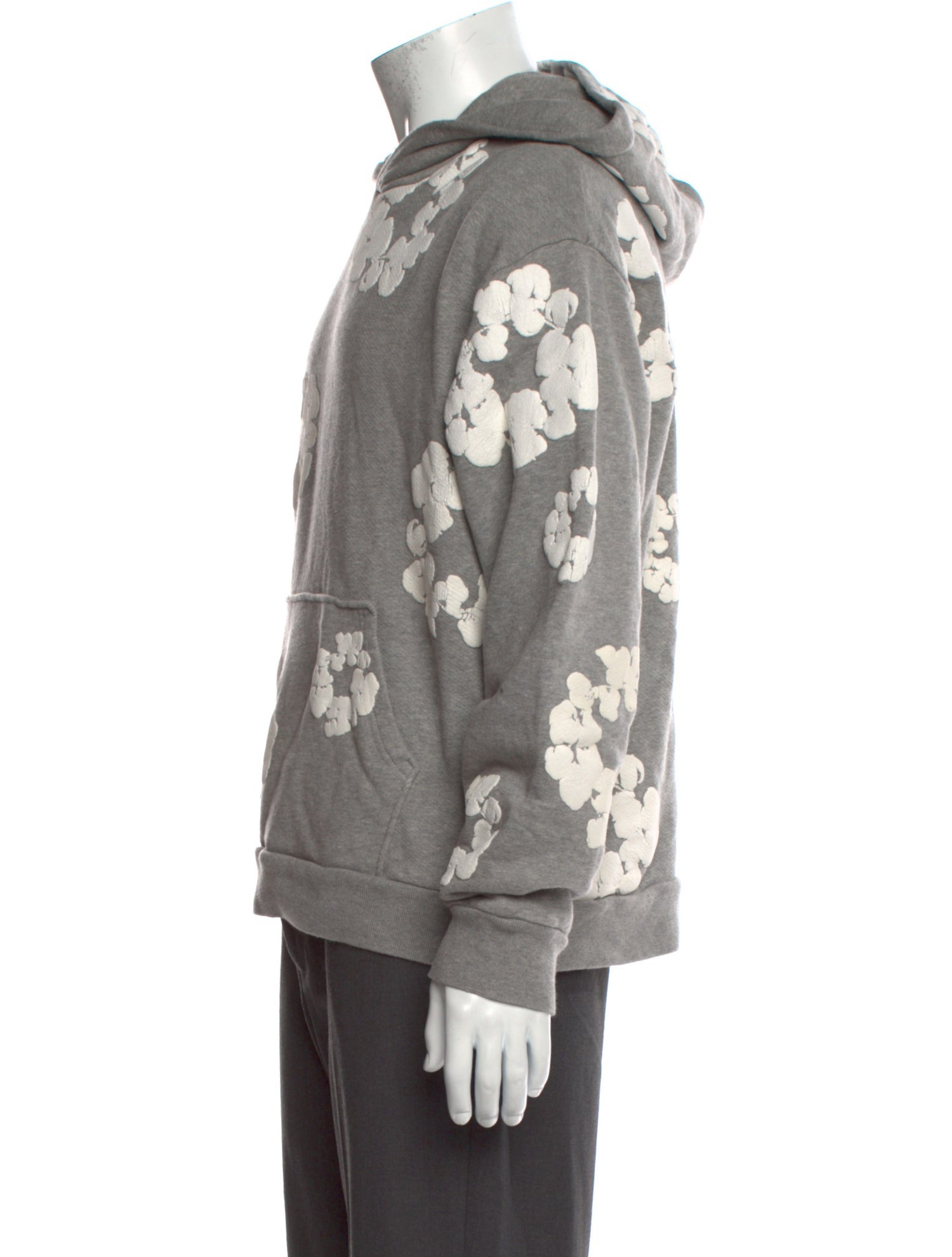 Denim Tears Cotton Wreath Printed Hoodie