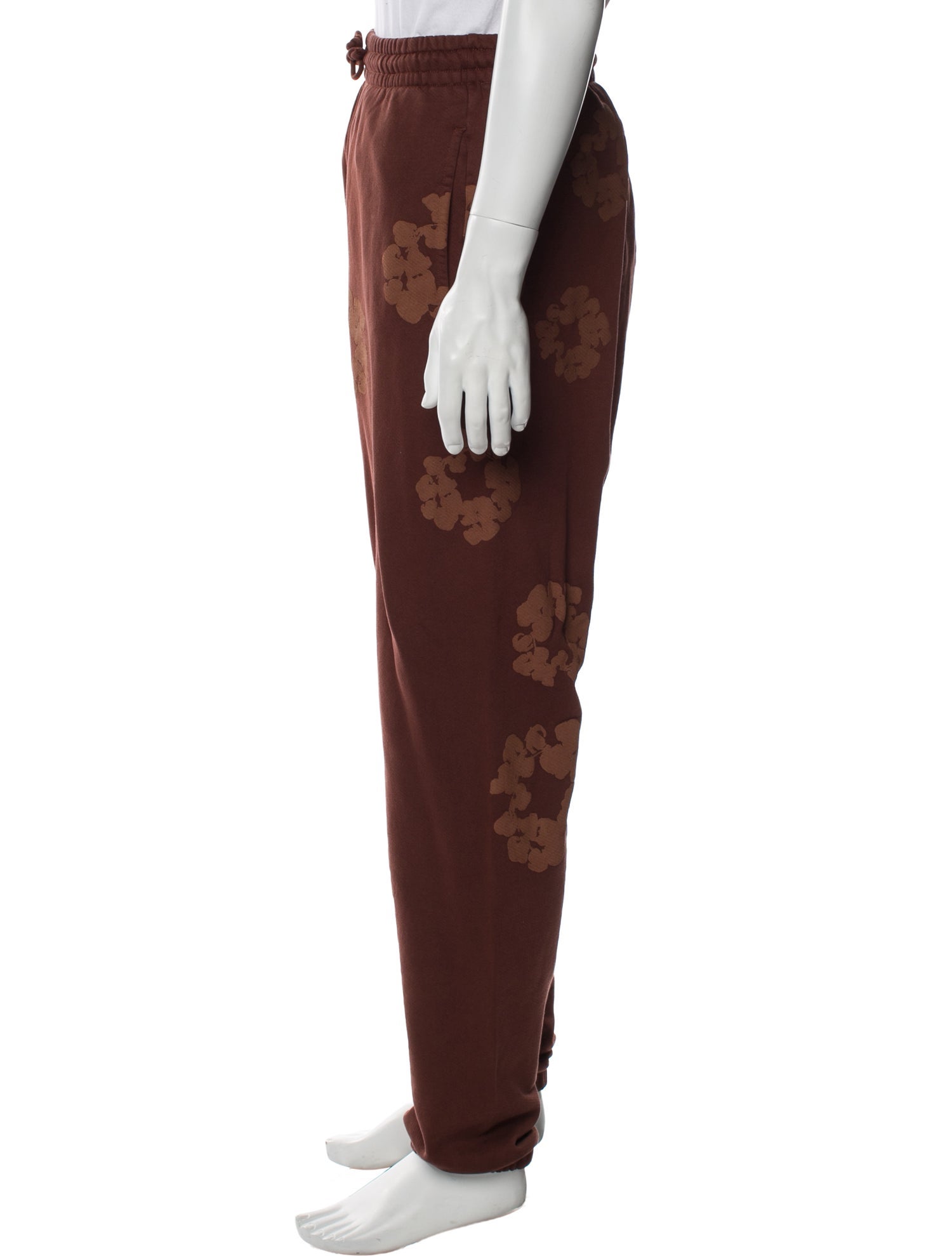 Denim Tears Cotton Wreath Printed Lounge Bottoms w/ Tags