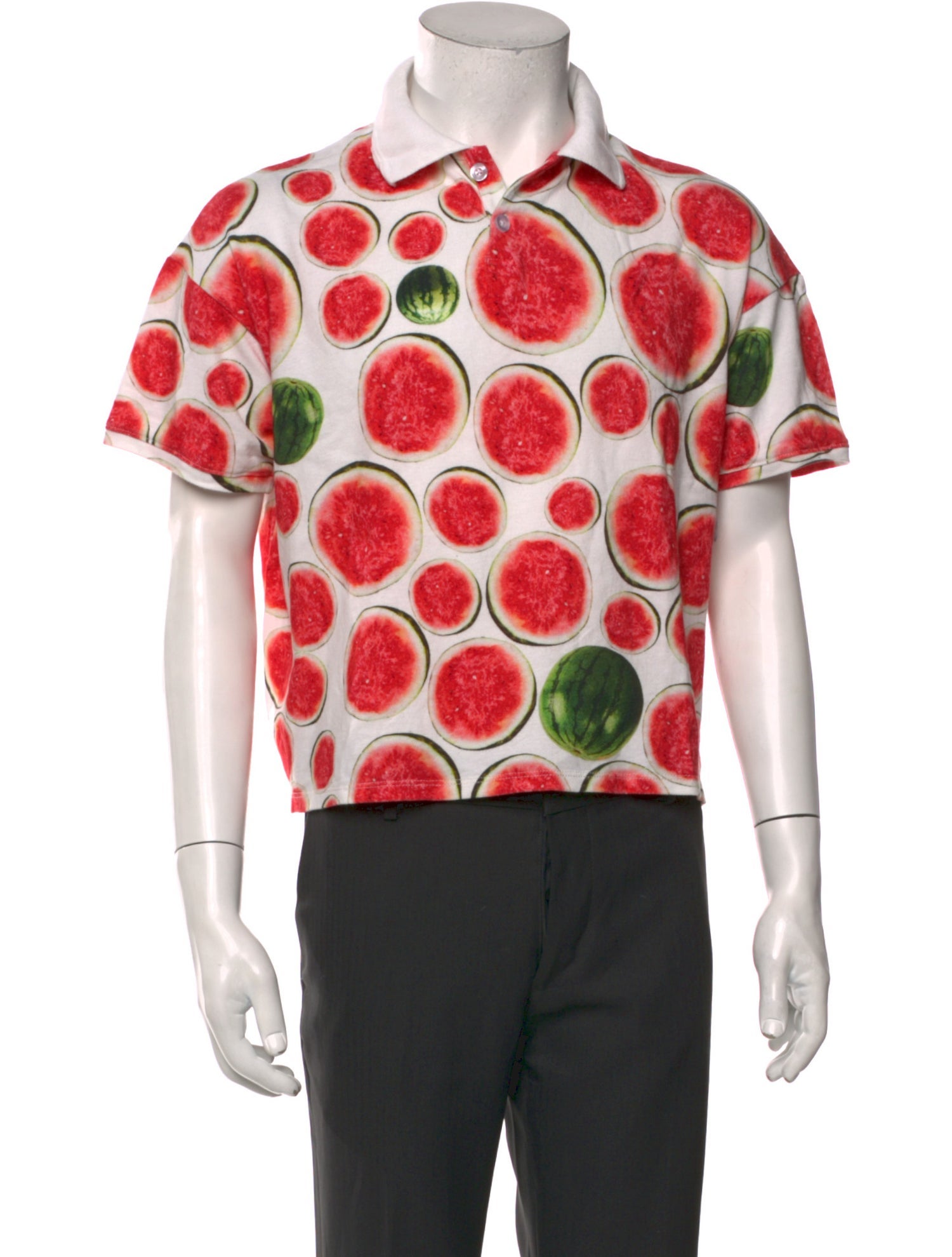 Denim Tears 2024 Watermelon Polo Shirt