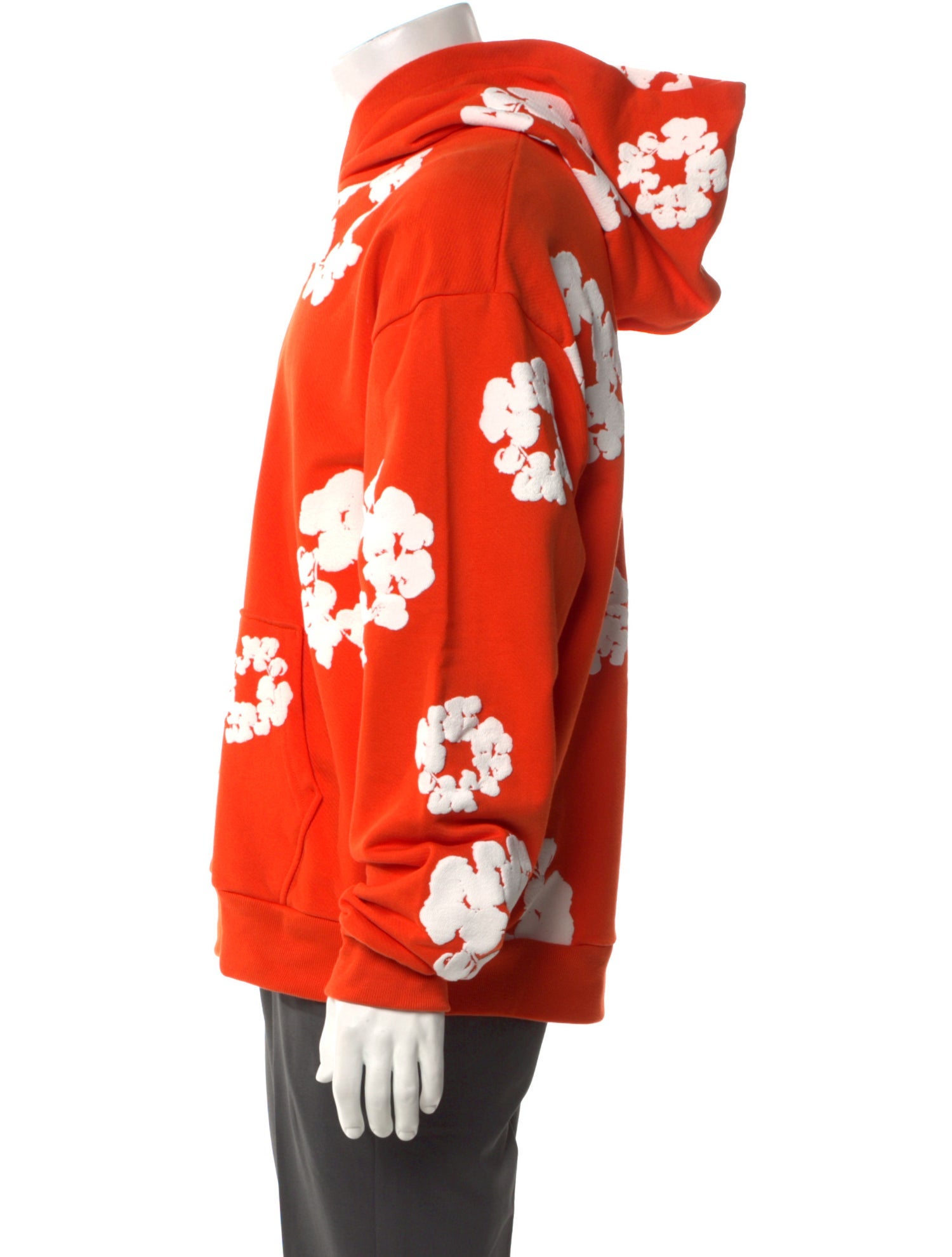 Denim Tears Cotton Wreath Graphic Print Hoodie