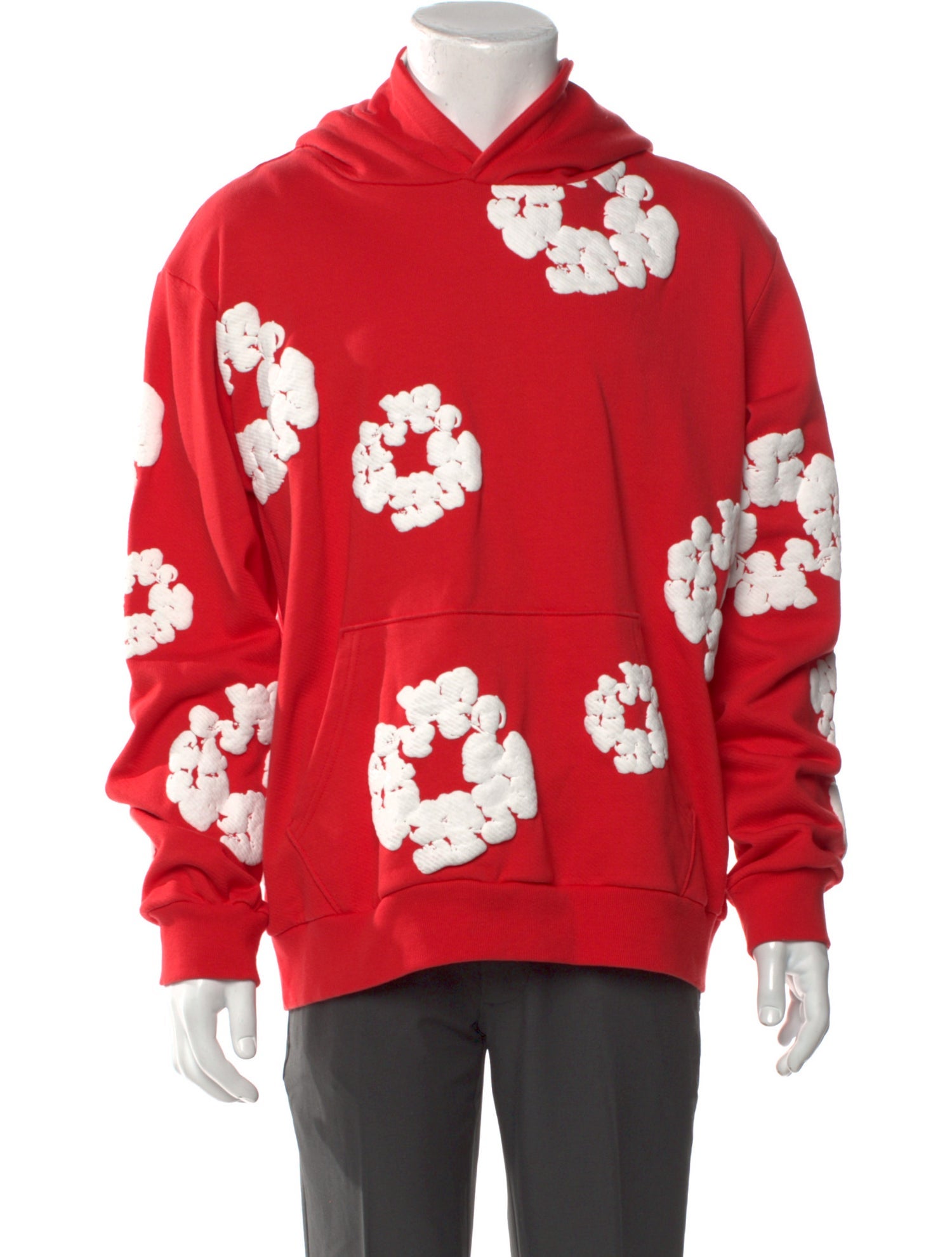 Denim Tears Printed Crew Neck Hoodie