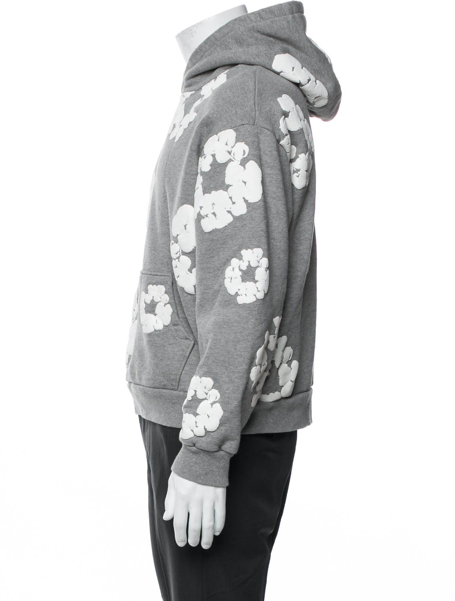 Denim Tears Cotton Wreath Printed Hoodie