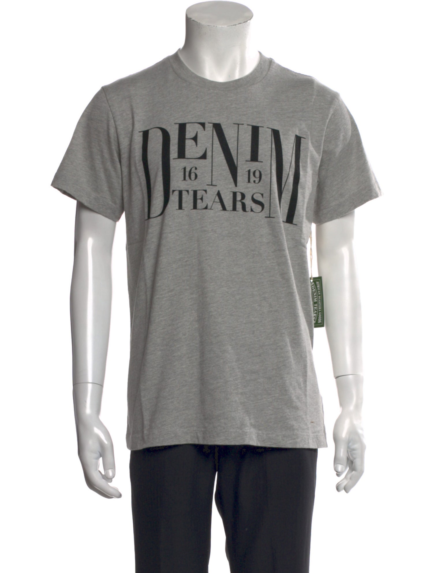 Denim Tears Graphic Print Crew Neck T-Shirt w/ Tags