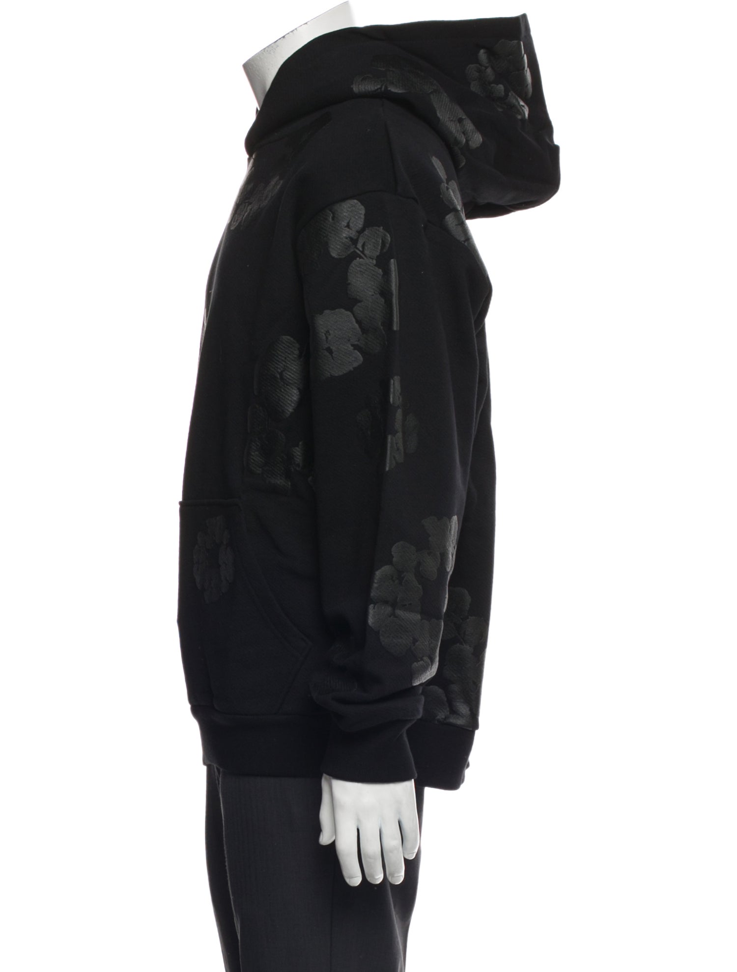 Denim Tears Graphic Print Crew Neck Hoodie