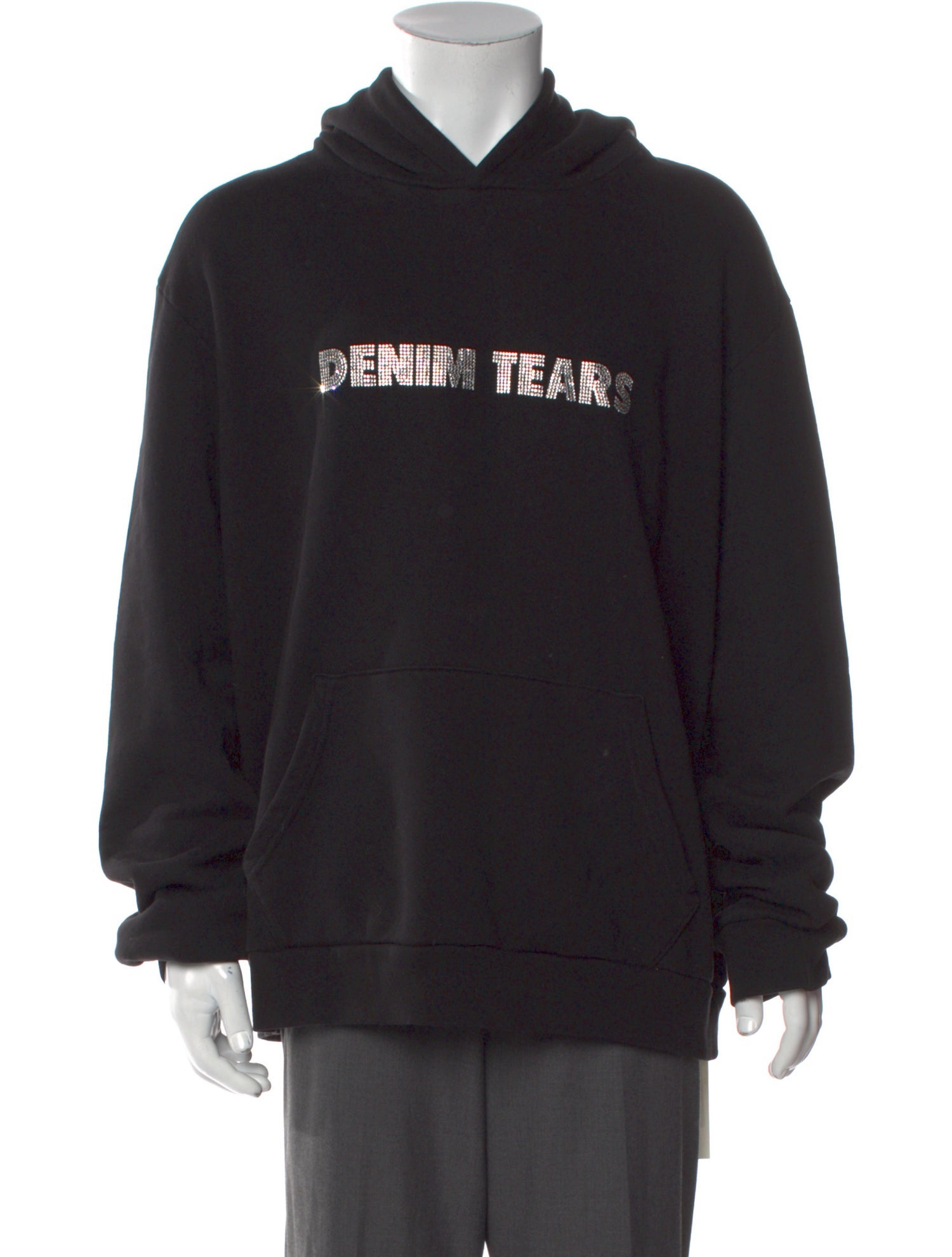Denim Tears x Swarovski 'Bust Down' Graphic Print Hoodie