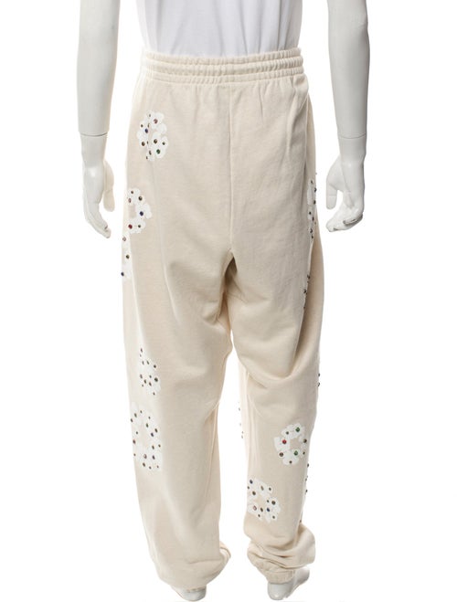 Denim Tears Rhinestone Cotton Wreath Sweatpants