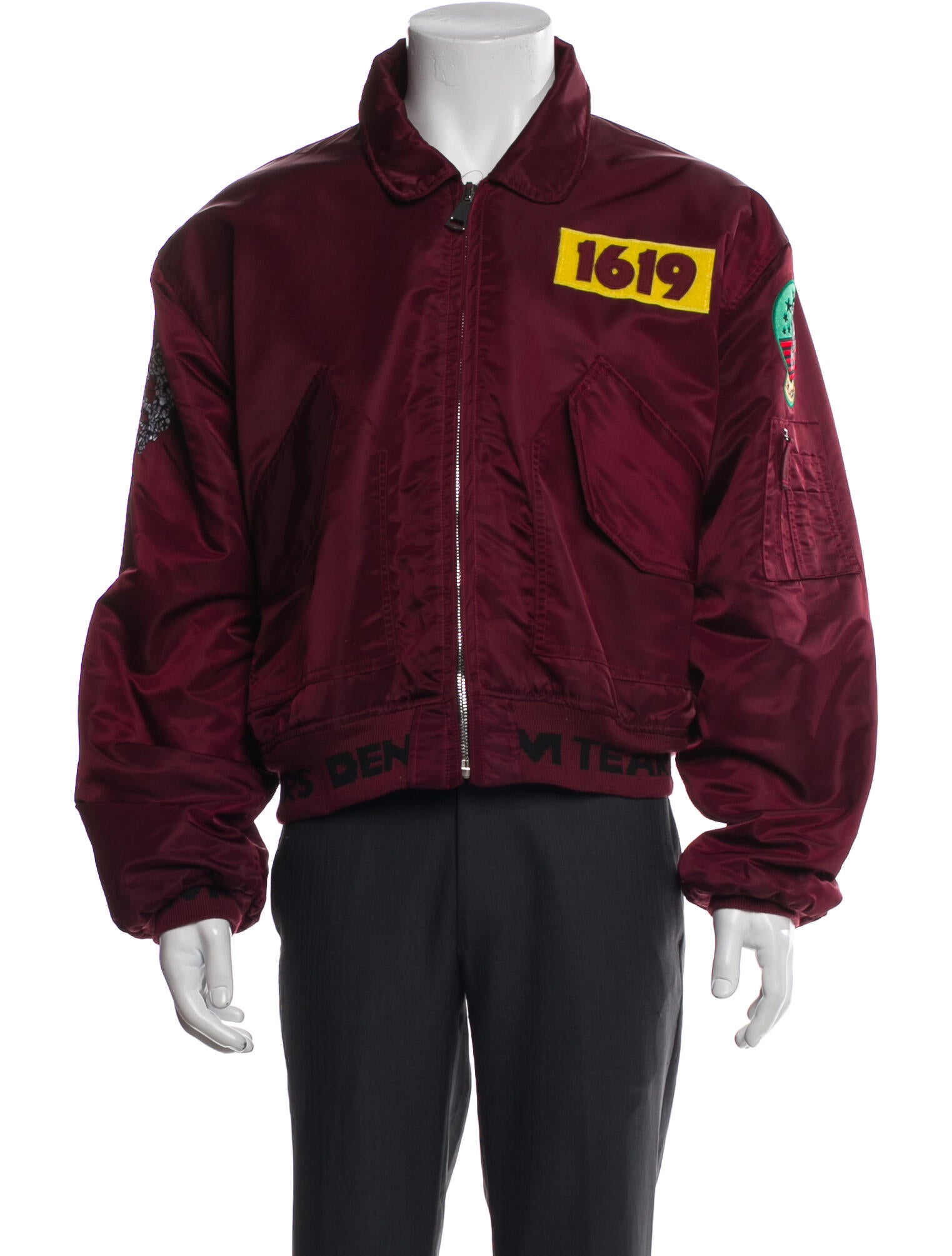 Denim Tears 1619 Graphic Print Windbreaker