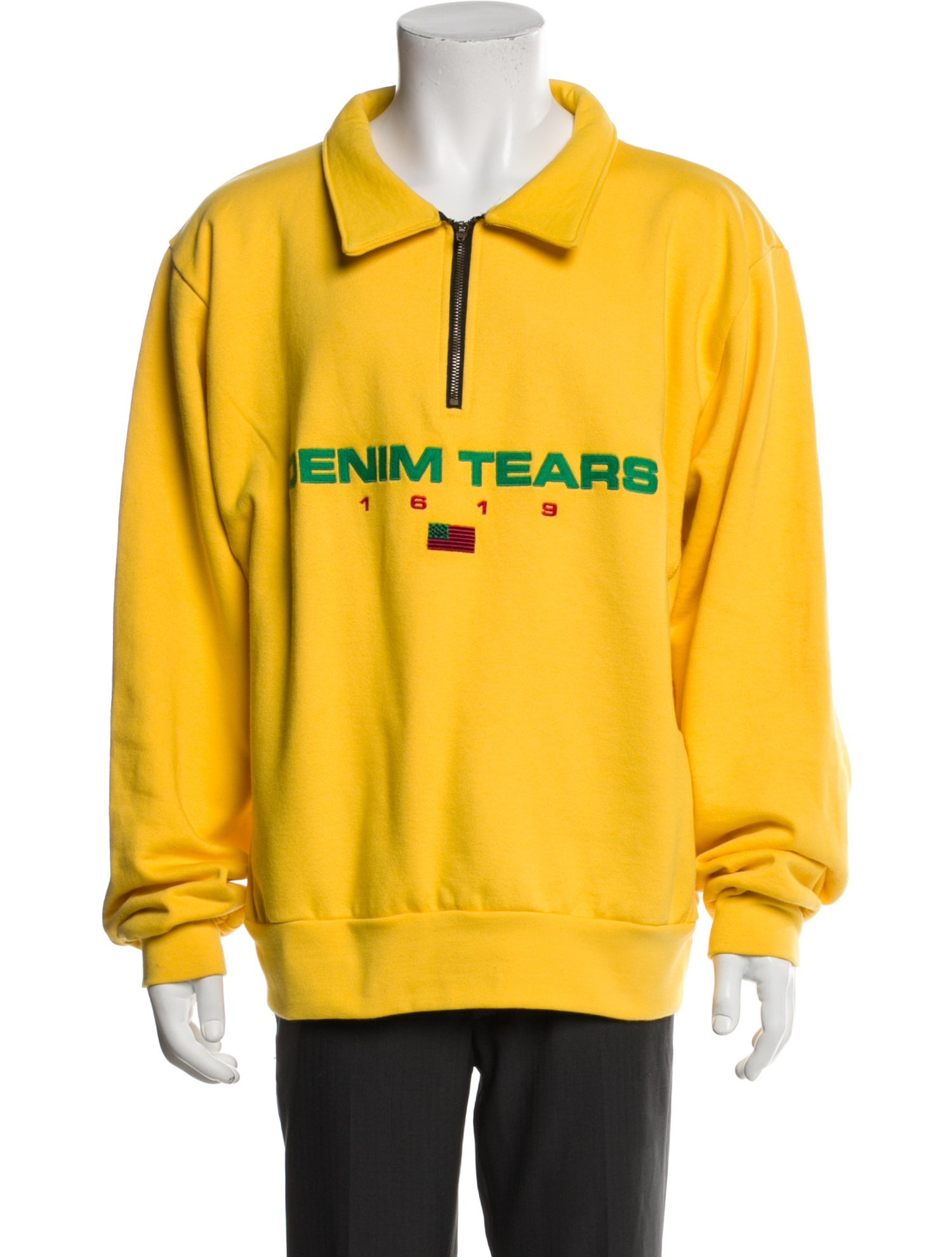 Denim Tears Printed Collar Pullover