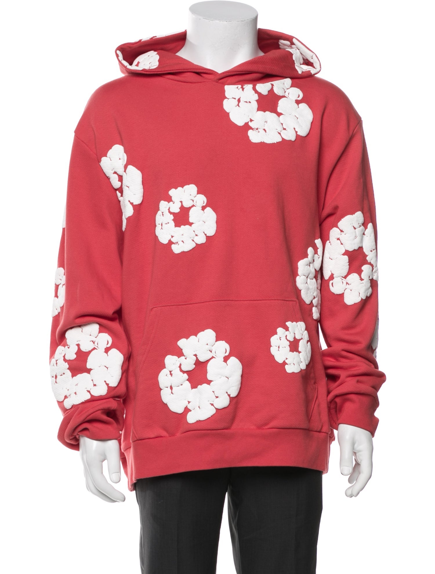 Denim Tears Cotton Wreath Graphic Print Sweatshirt