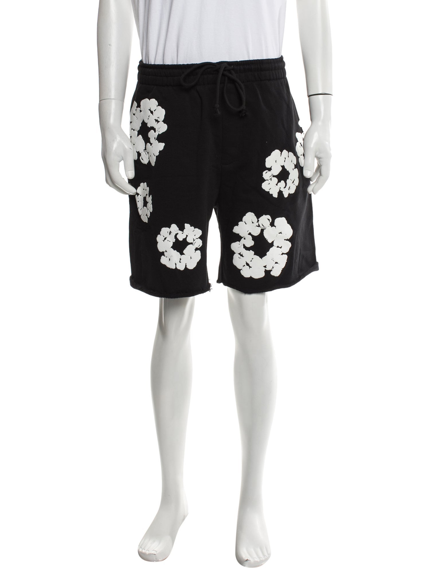 Denim Tears Cotton Wreath Jogger Shorts