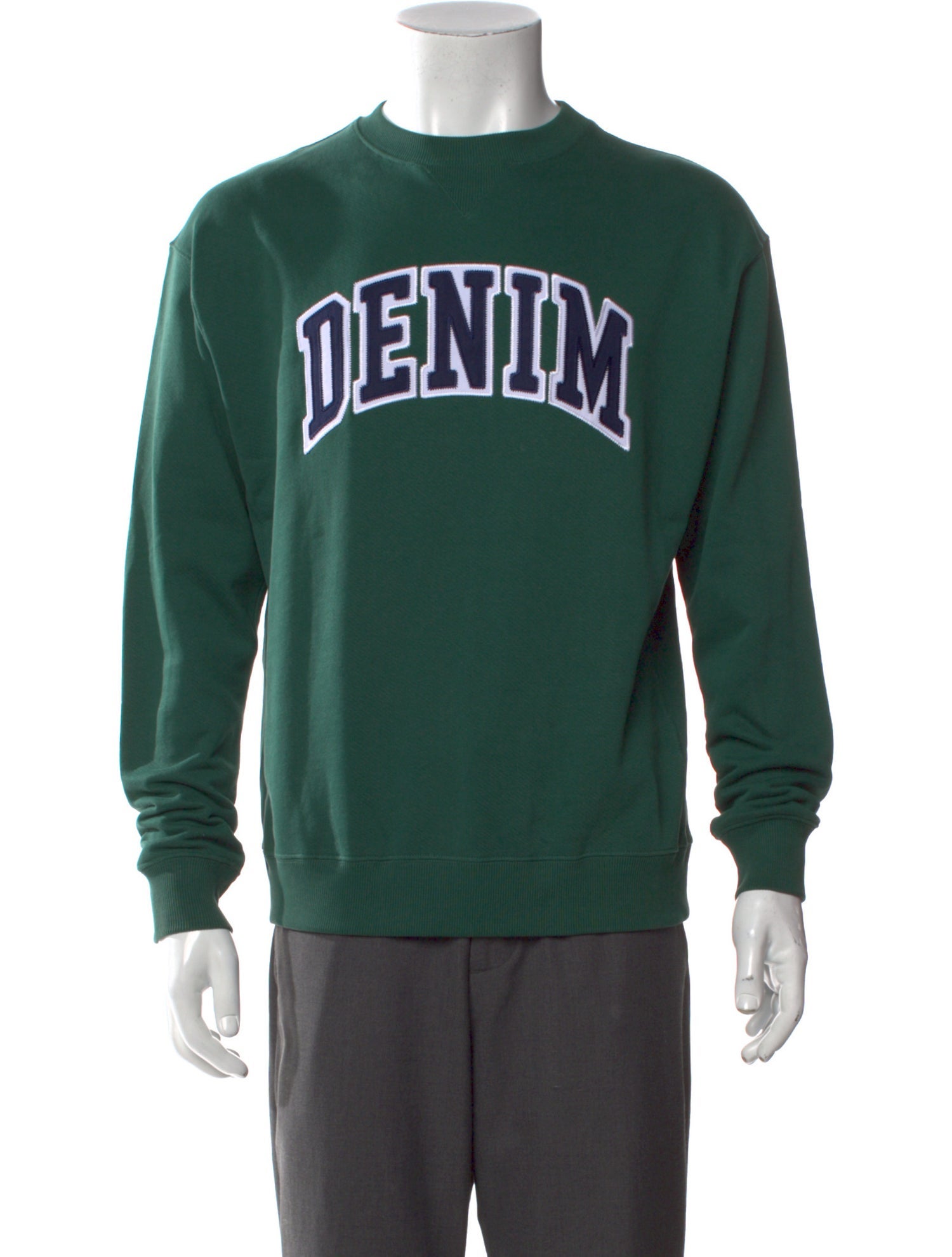 Denim Tears Graphic Print Crew Neck Sweatshirt