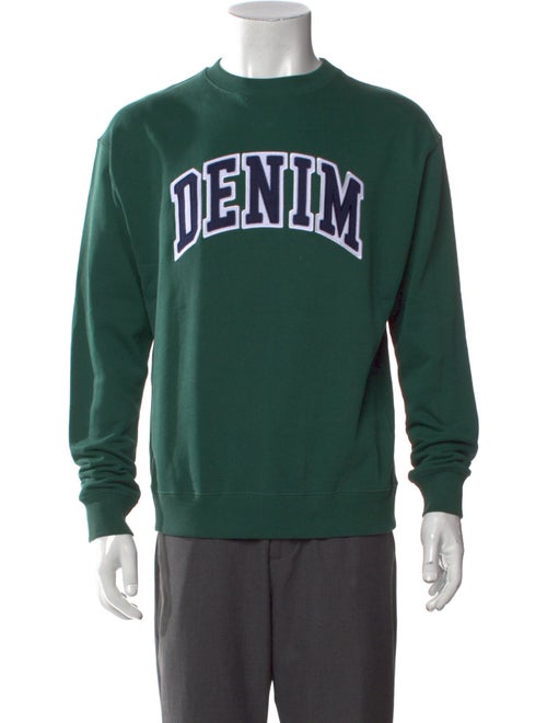 Denim Tears Graphic Print Crew Neck Sweatshirt