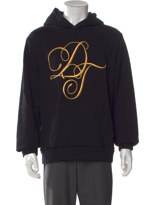 Denim Tears DT Logo Graphic Print Hoodie