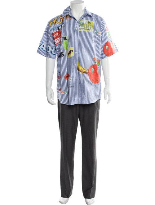 Denim Tears Sweet Corner Striped Shirt