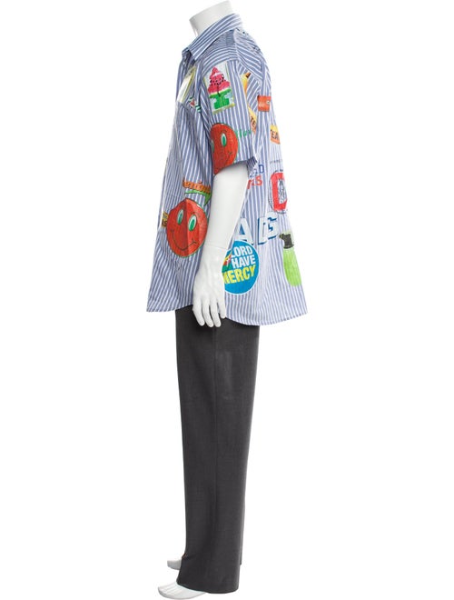 Denim Tears Sweet Corner Striped Shirt