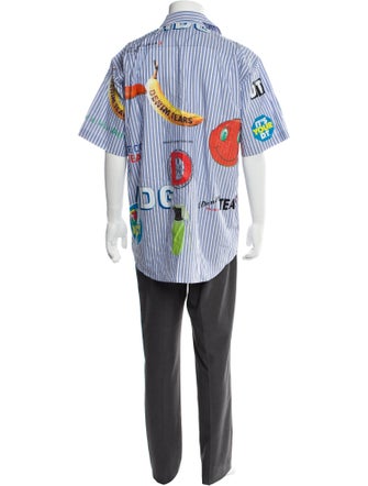 Denim Tears Sweet Corner Striped Shirt