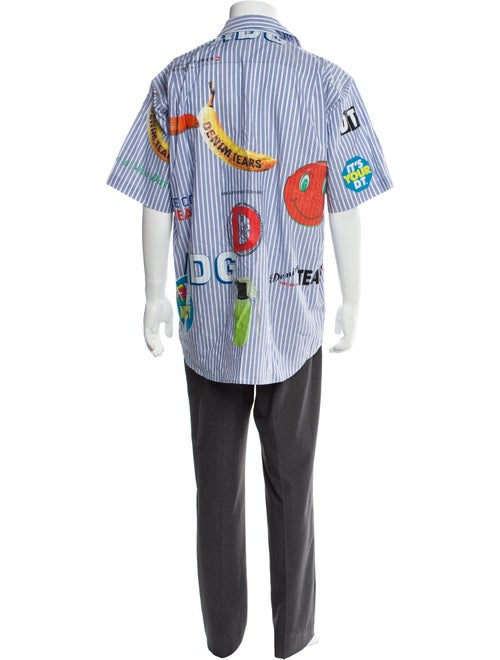 Denim Tears Sweet Corner Striped Shirt