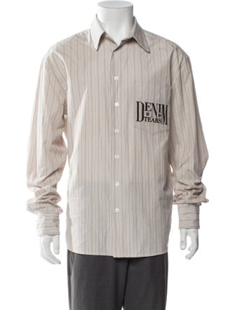 Denim Tears Striped Long Sleeve Shirt