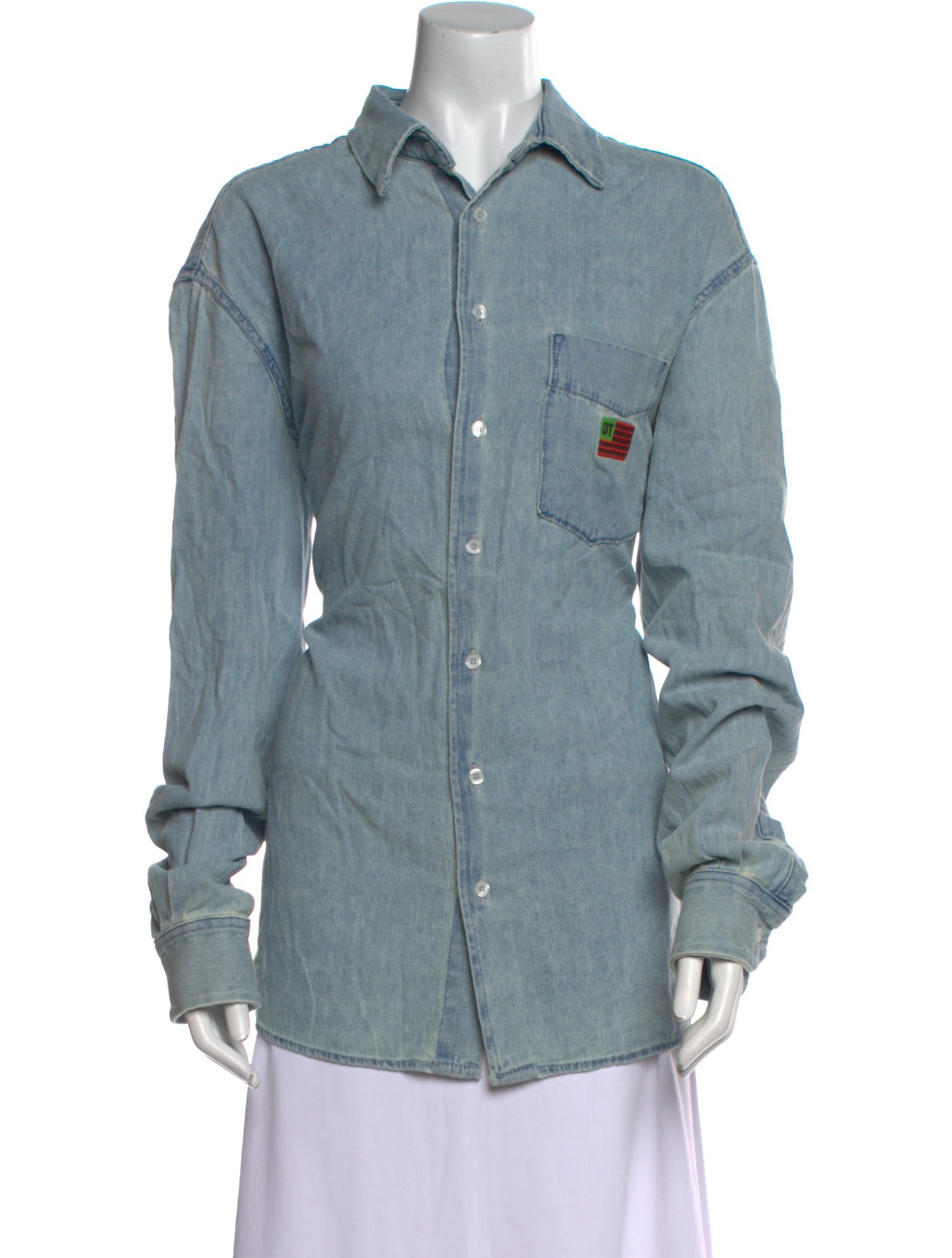 Denim Tears Long Sleeve Button-Up Top w/ Tags