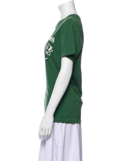 Denim Tears Graphic Print Crew Neck T-Shirt