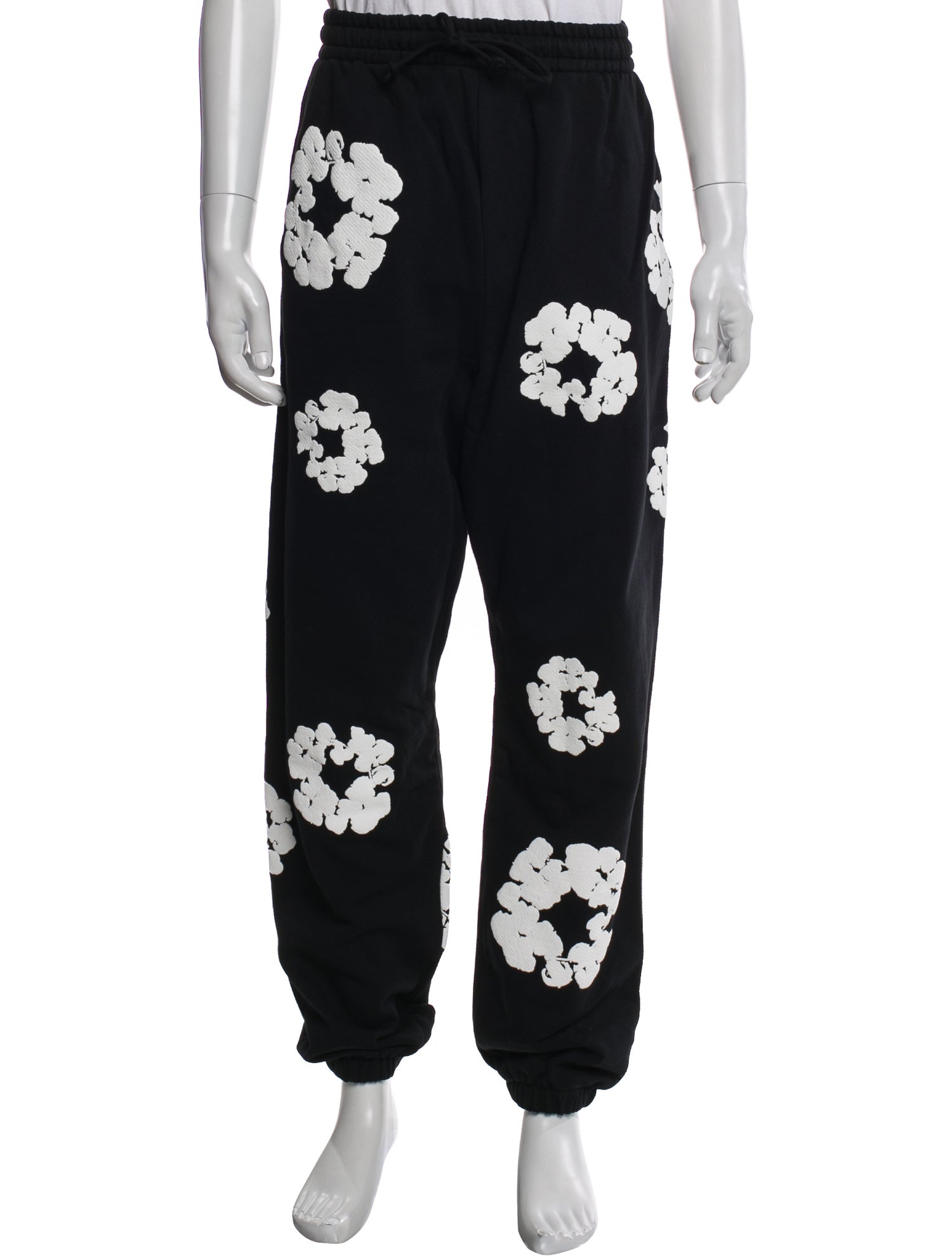 Denim Tears Cotton Wreath Printed Lounge Bottoms