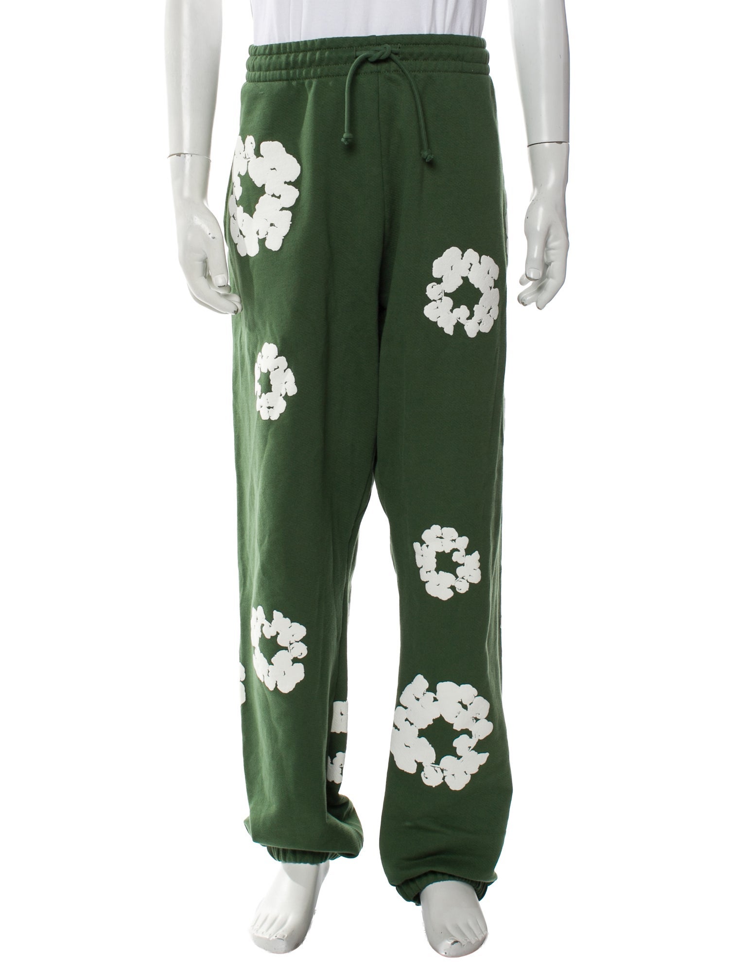 Denim Tears Cotton Wreath Printed Lounge Bottoms