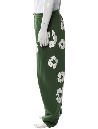 Denim Tears Cotton Wreath Printed Lounge Bottoms