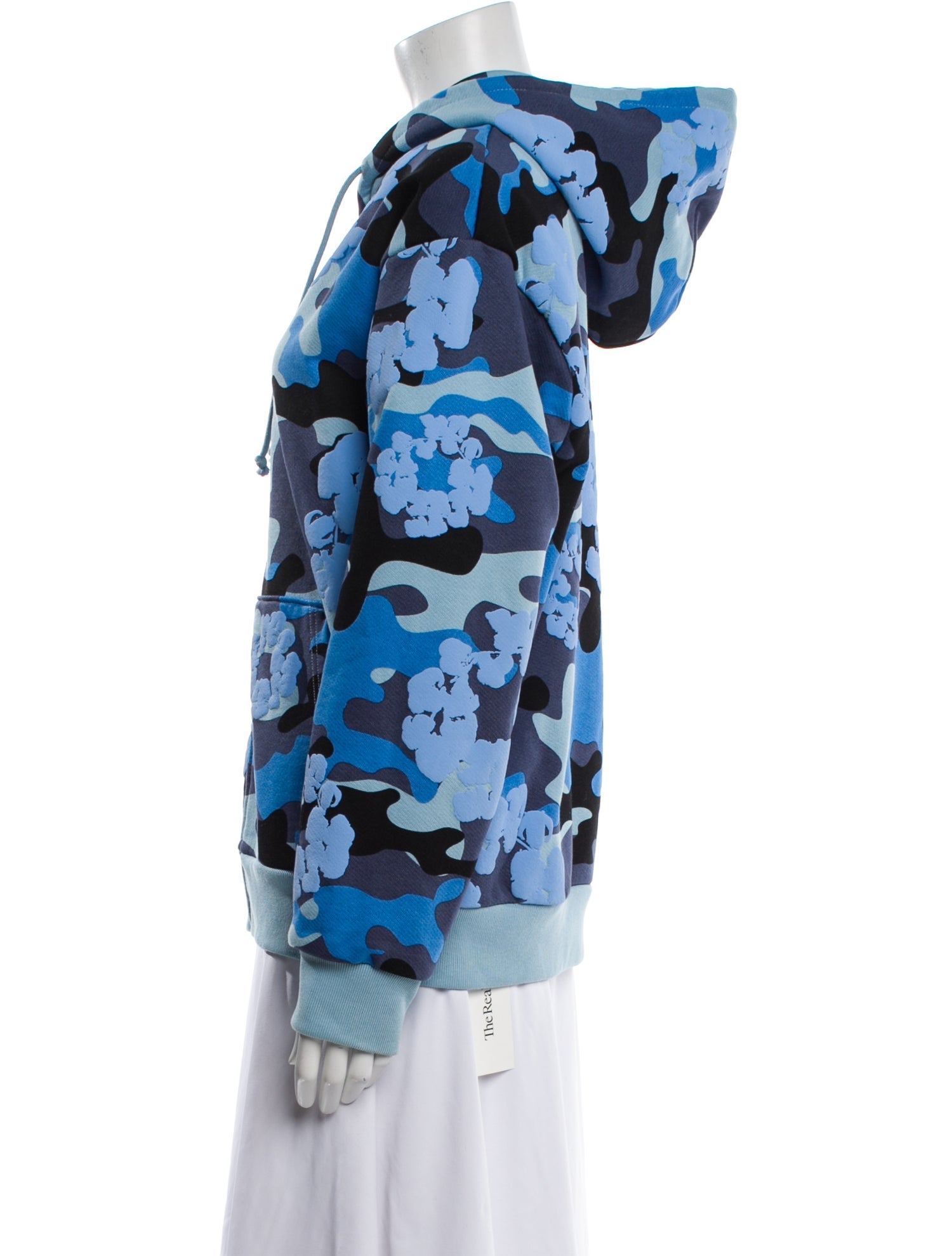 Denim Tears Camo Cotton Wreath Zip Printed Hoodie