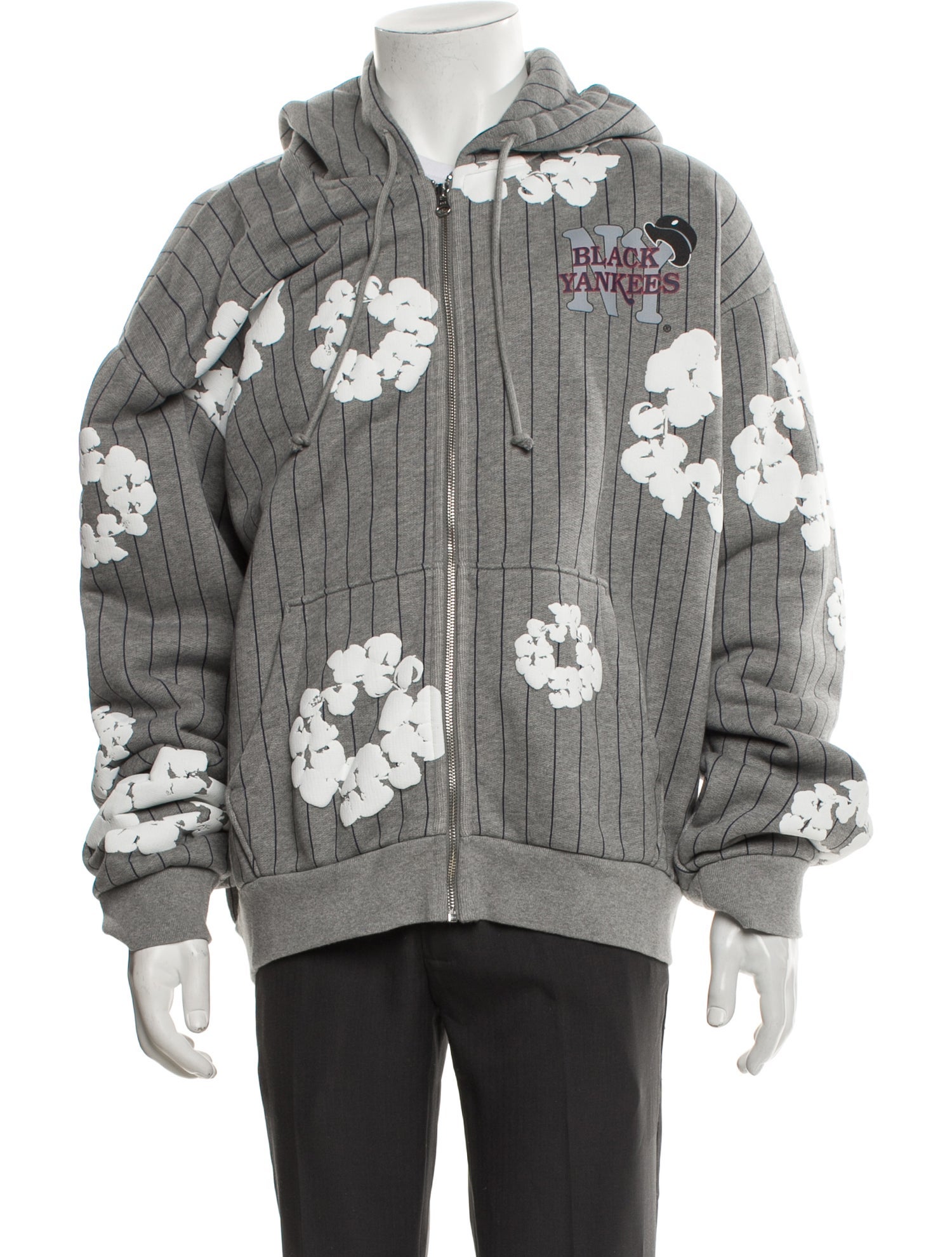 Denim Tears 2025 Black Yankees Hoodie w/ Tags