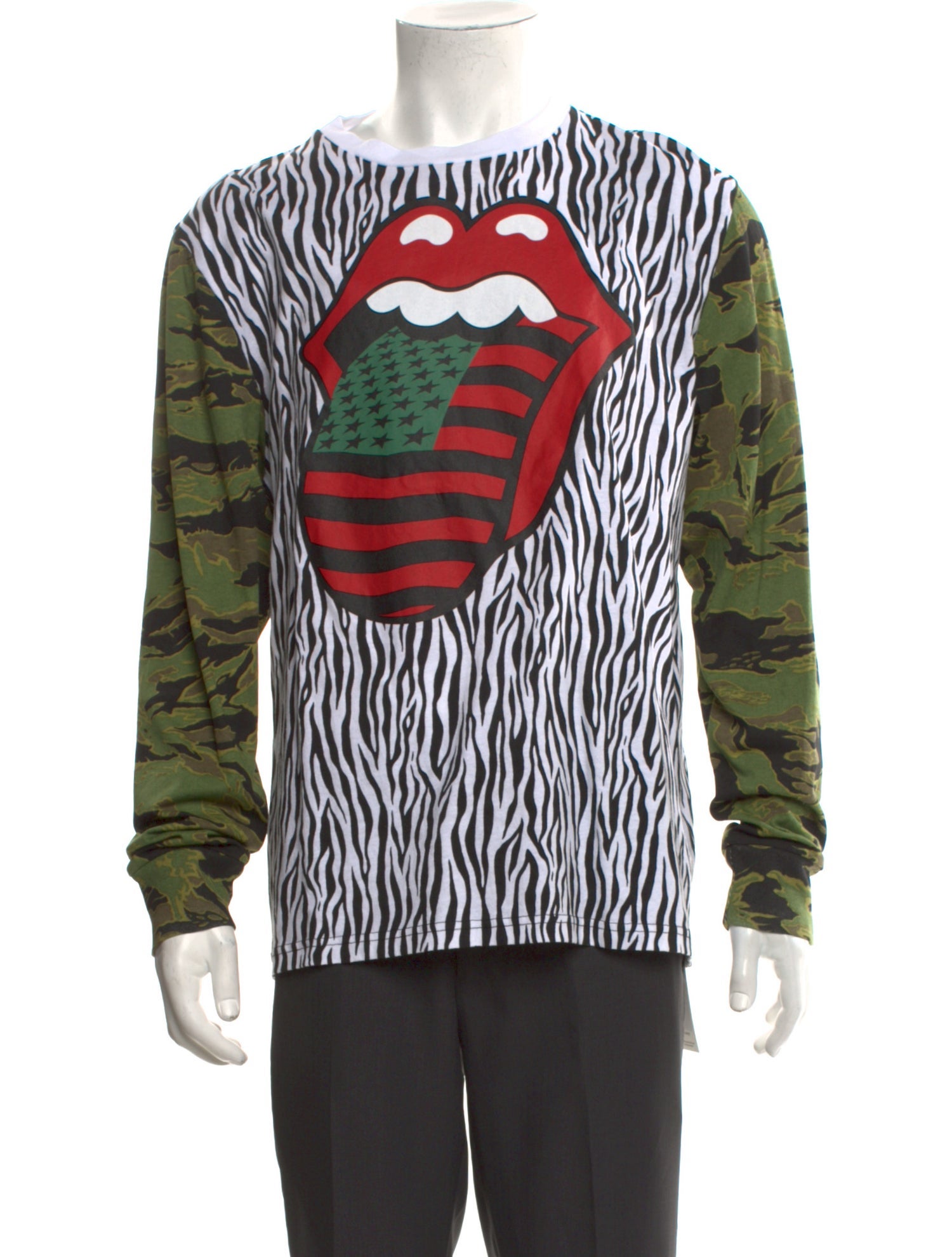 Denim Tears x Rolling Stones Striped Shirt