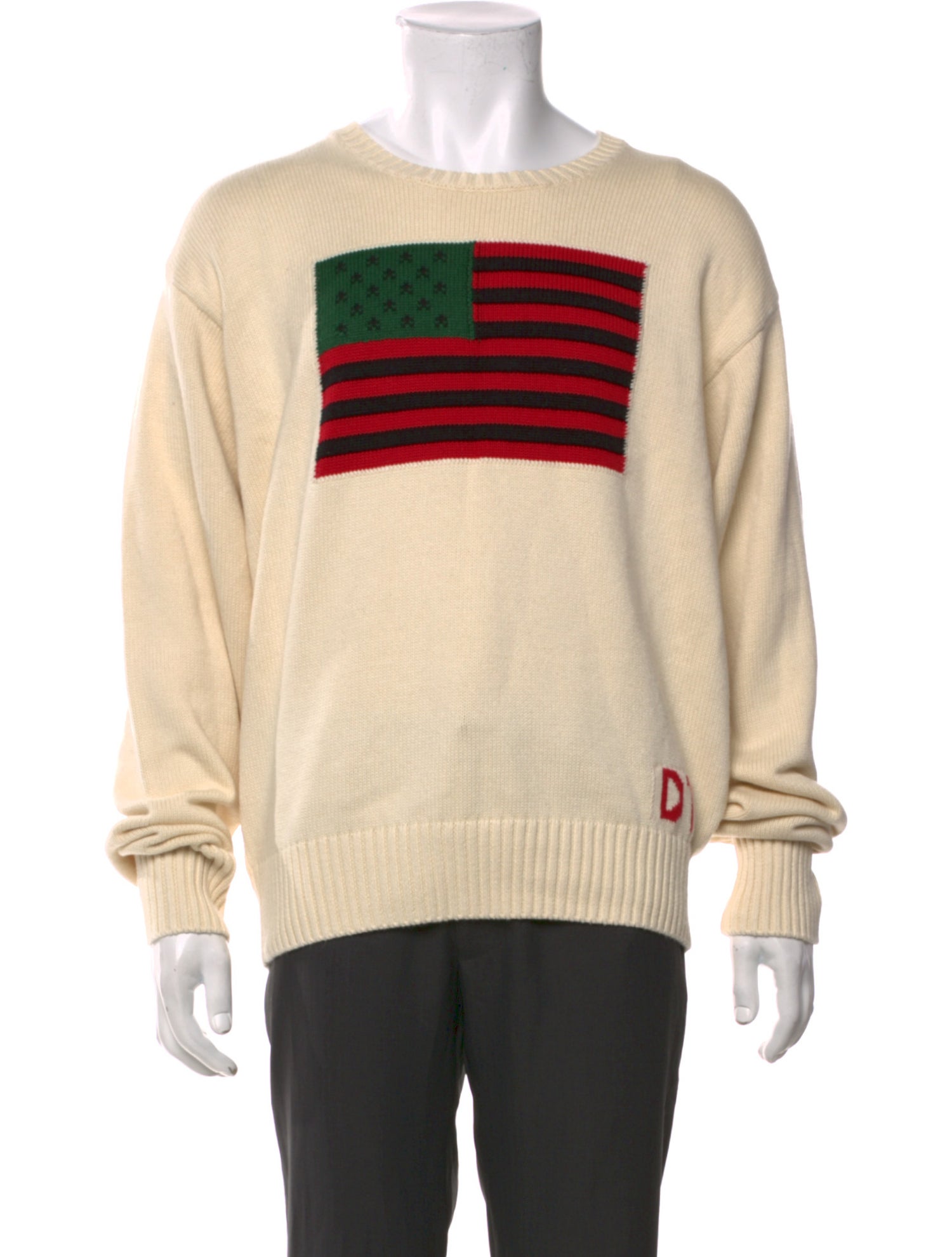 Denim Tears Tyson Beckford 1619 Graphic Print Pullover