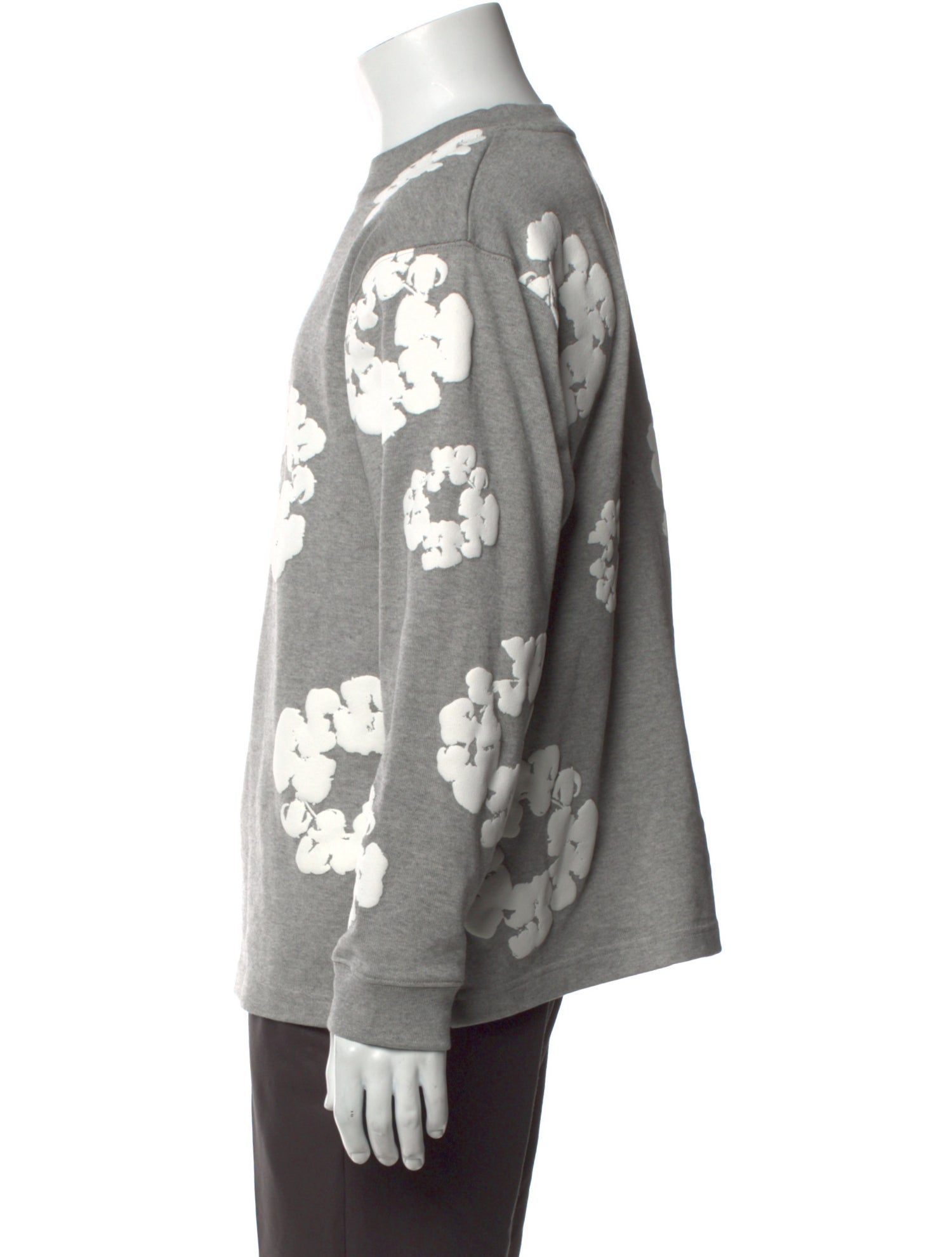 Denim Tears Wreath Graphic Print Sweatshirt