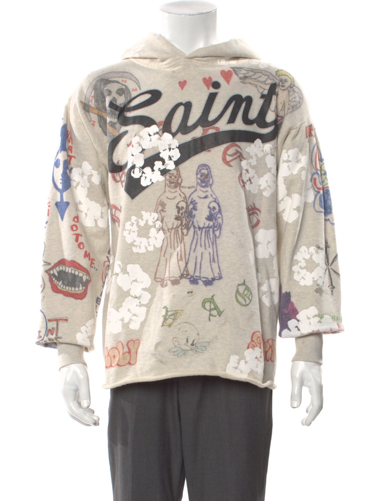 Denim Tears x Saint Michael Saint Tears Printed Hoodie