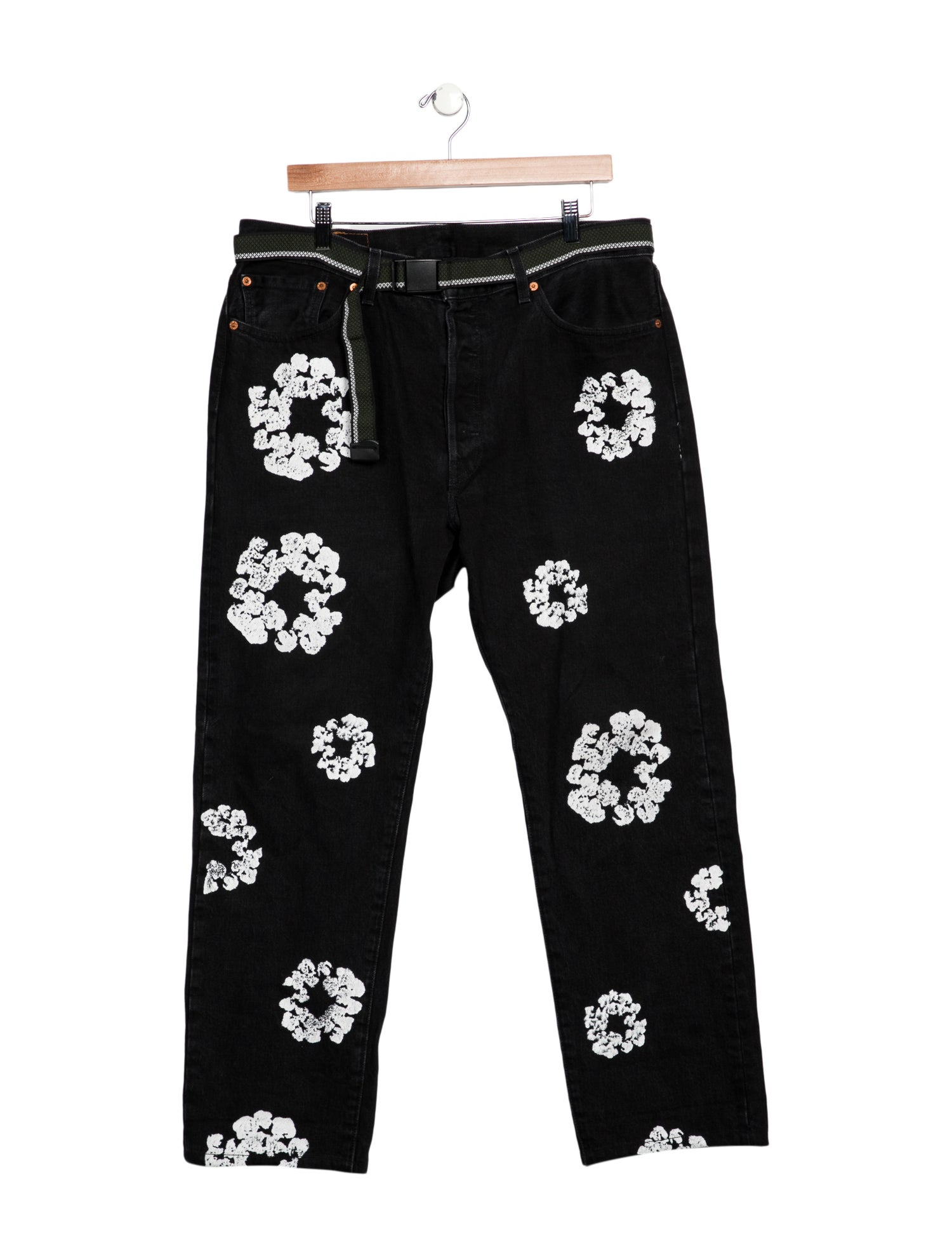 Denim Tears x Levi's Cotton Wreath Slim Fit Jeans