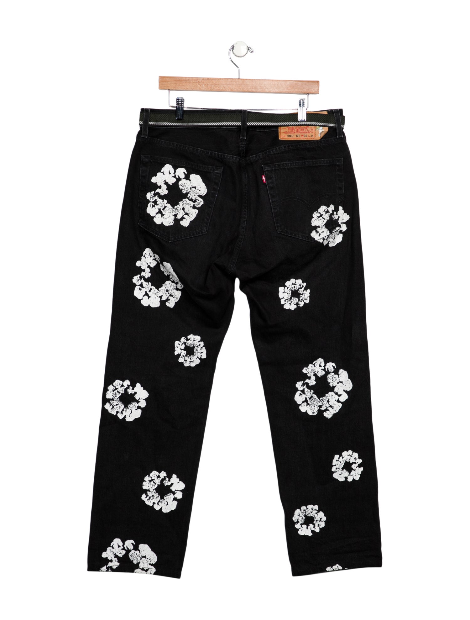 Denim Tears x Levi's Cotton Wreath Slim Fit Jeans