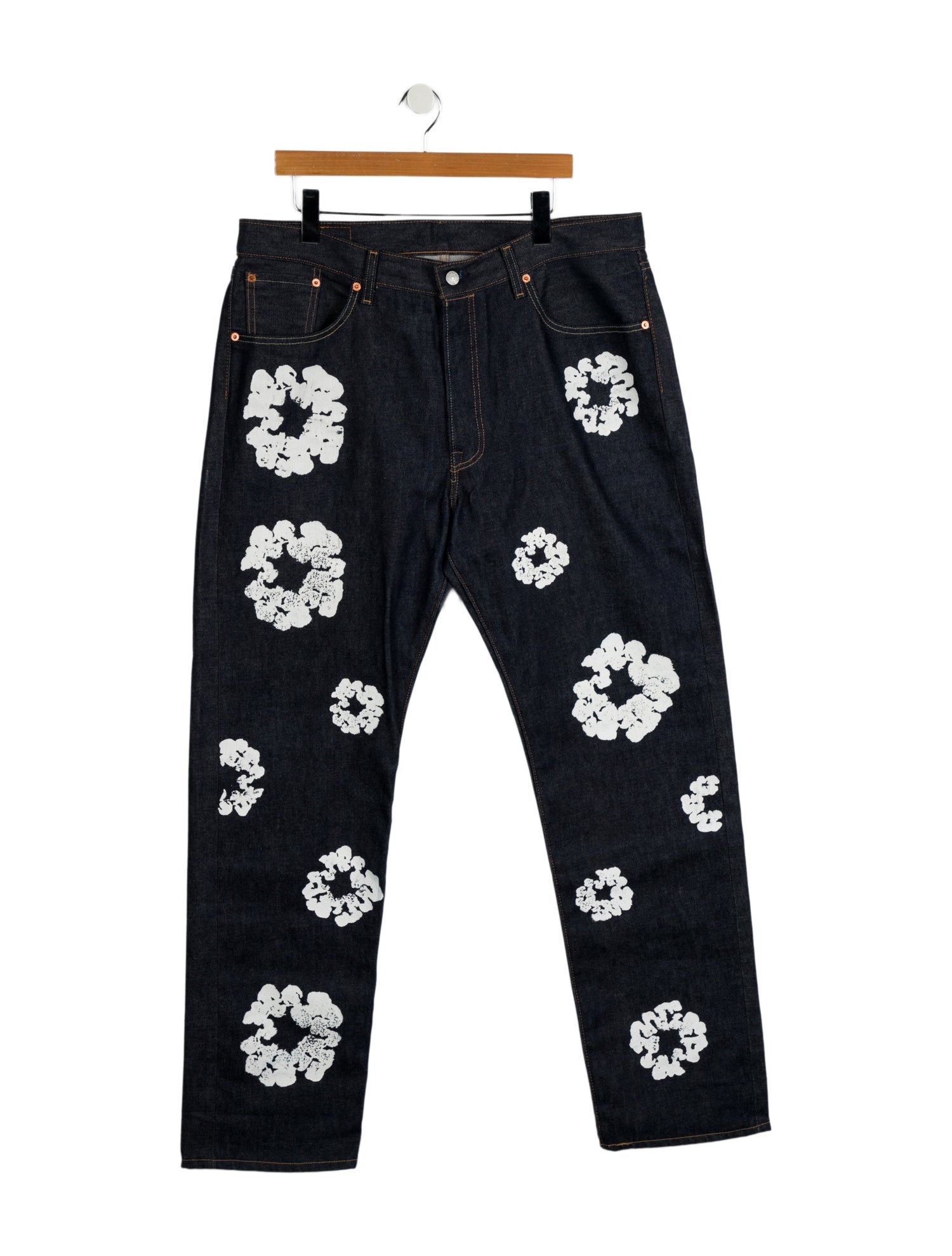 Levi's×DENIM TEARS デニムキャップ　中古品 DENIM TEARS Denim Tears×LEVI'S デニムティアーズ×リーバイス