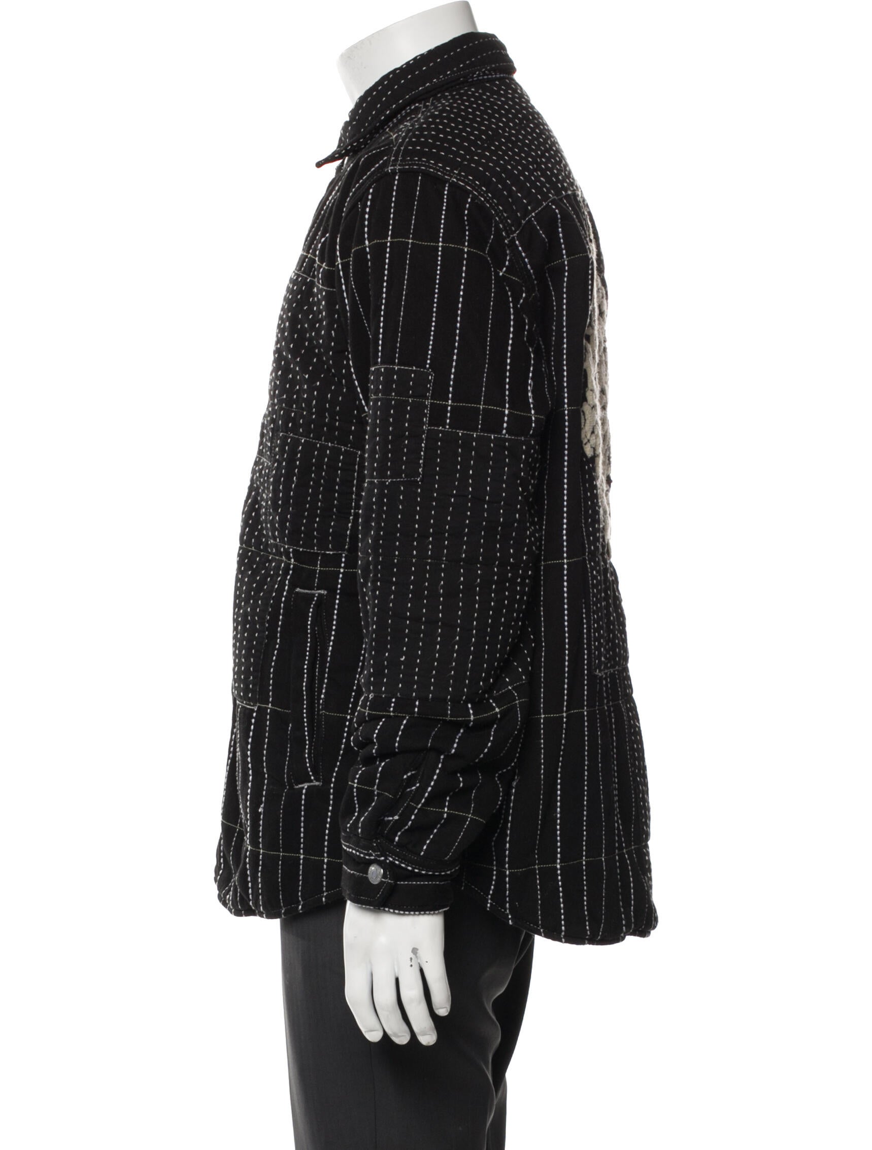 Denim Tears x Levi's Plaid Print Windbreaker