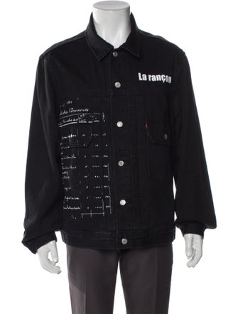 Denim Tears x Levi's La rancon Graphic Print Denim Jacket