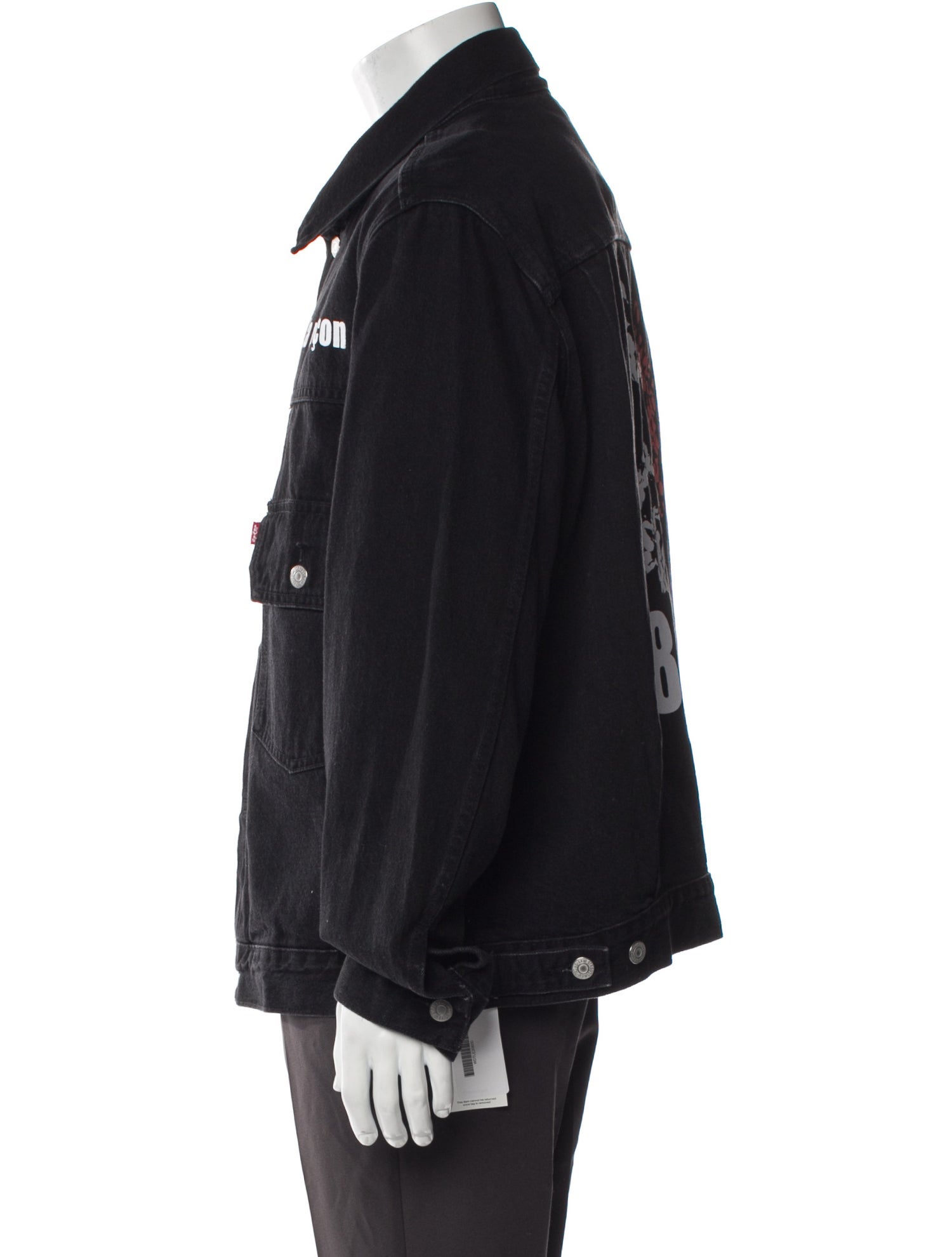 Denim Tears x Levi's La rancon Graphic Print Denim Jacket