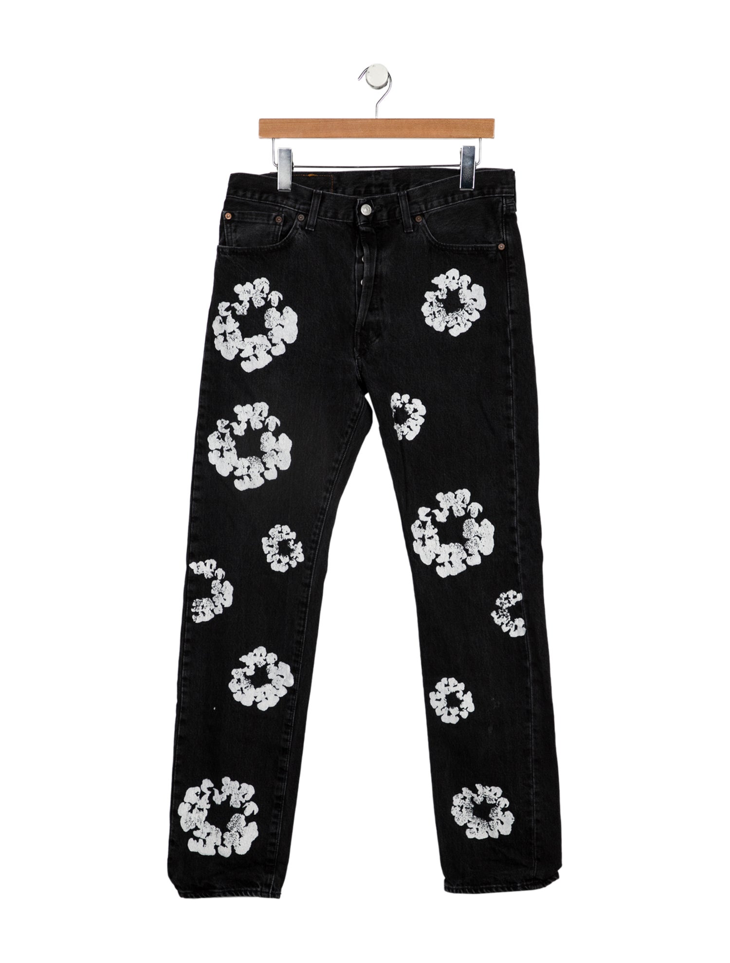 Denim Tears x Levi's Cotton Wreath Slim Fit Jeans