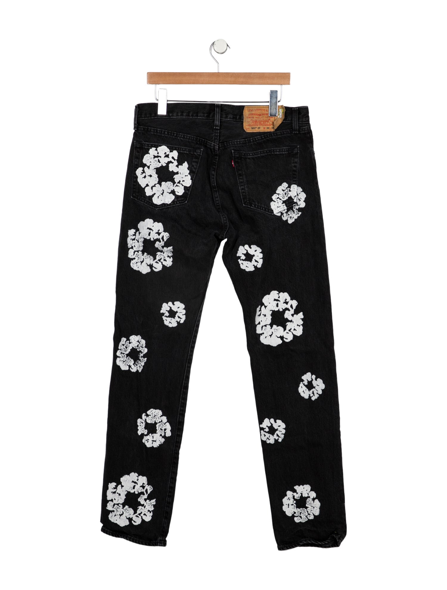 Denim Tears x Levi's Cotton Wreath Slim Fit Jeans