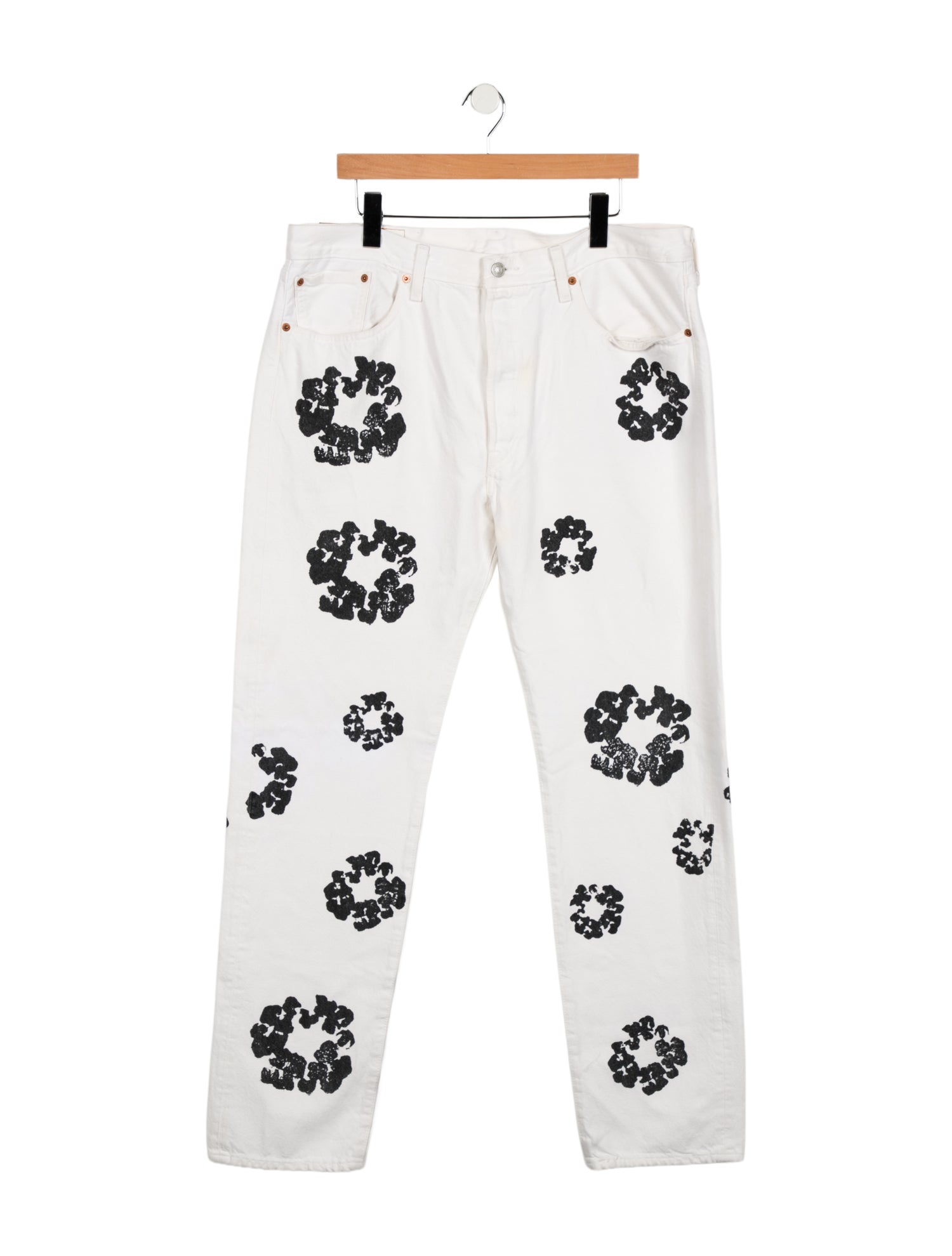 Denim Tears x Levi's Cotton Wreath Slim Fit Jeans