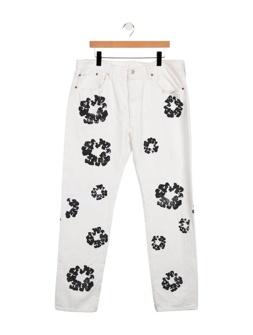 Denim Tears x Levi's Cotton Wreath Slim Fit Jeans